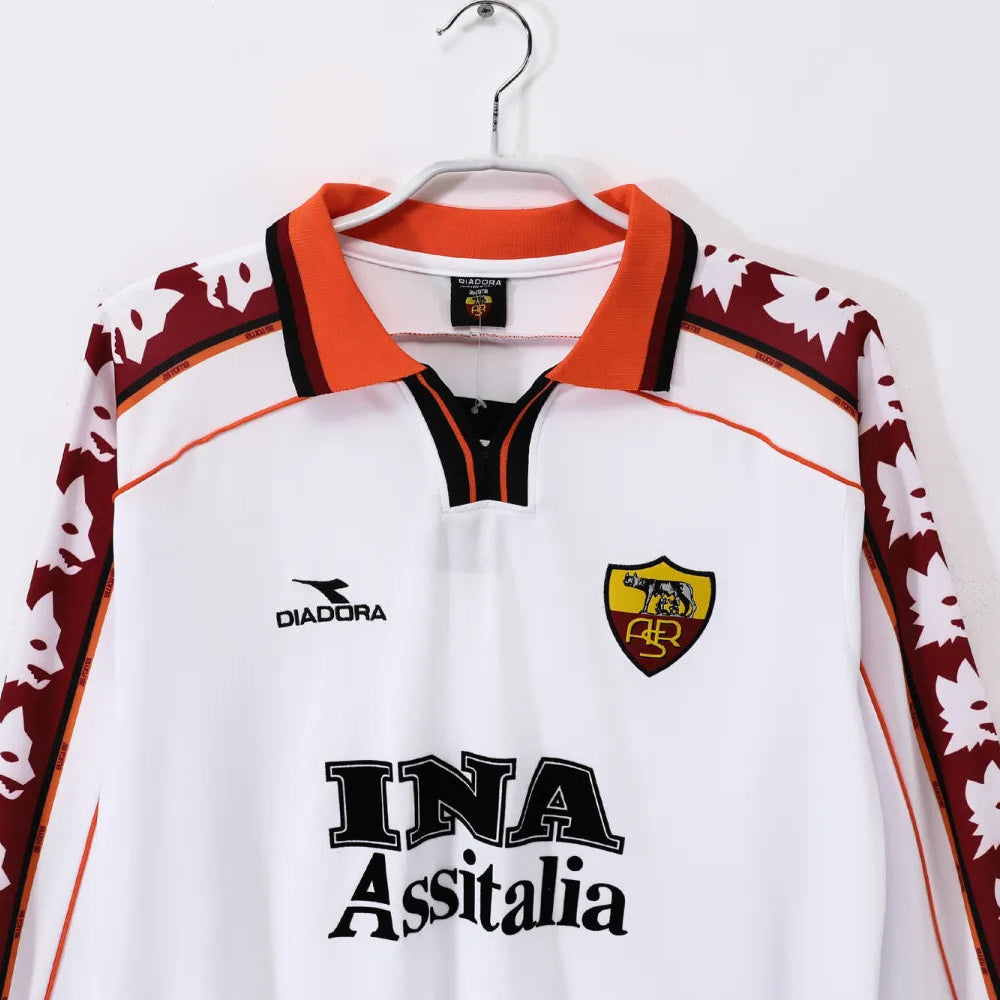 AS Roma 1998/99 Away Retro Shirt - Long Sleeve