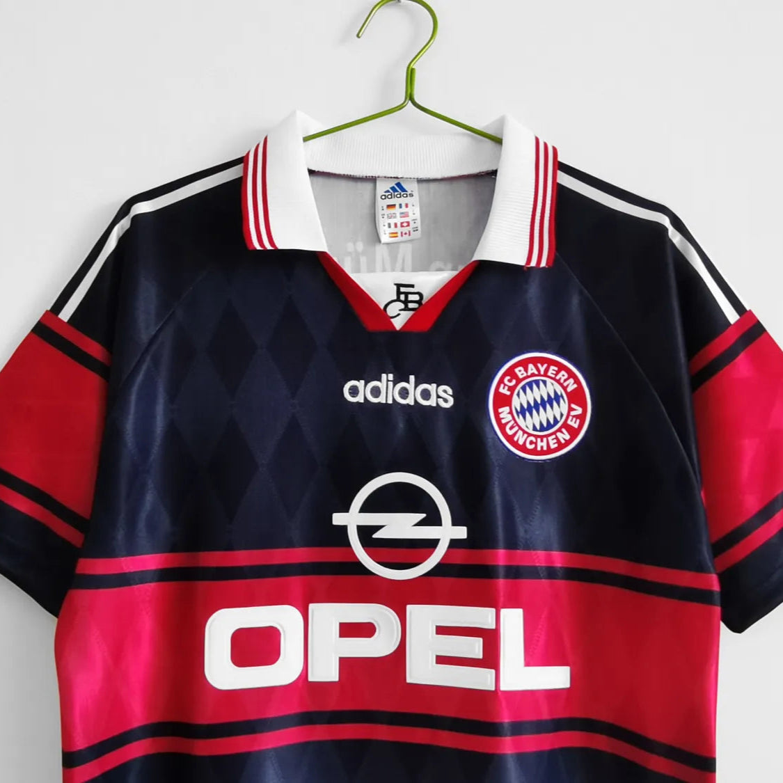 Maillot rétro domicile Bayern Munich 1997/99 - Homme