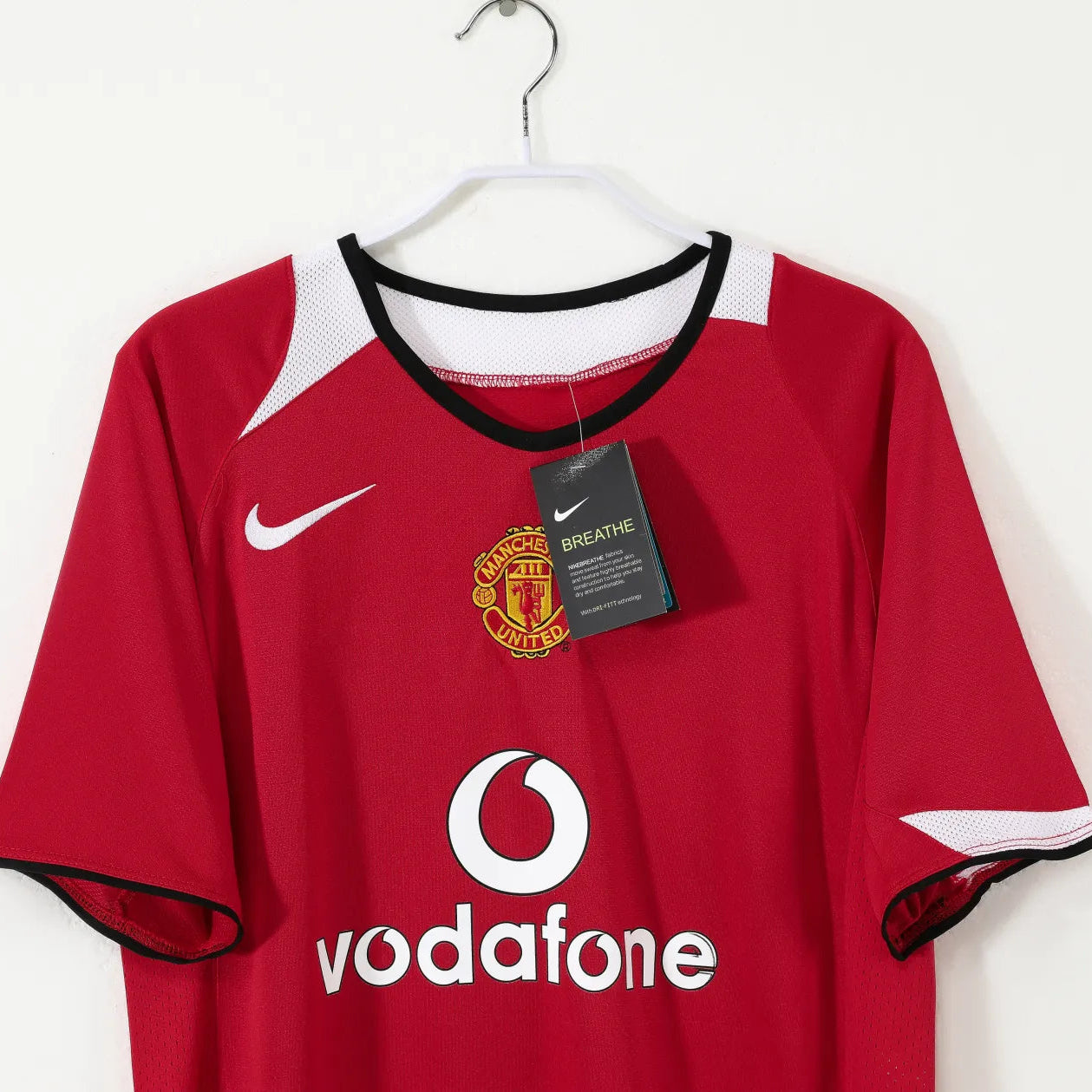 Camiseta Retro Manchester United Primera Equipación 2004/06 - Hombre