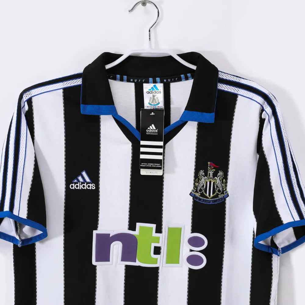 Newcastle United Home Retro Shirt 2000/01 - Men's