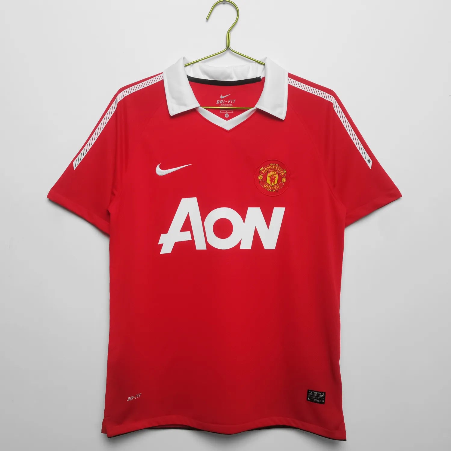 Camiseta Retro Manchester United Primera Equipación 2010/11 - Hombre