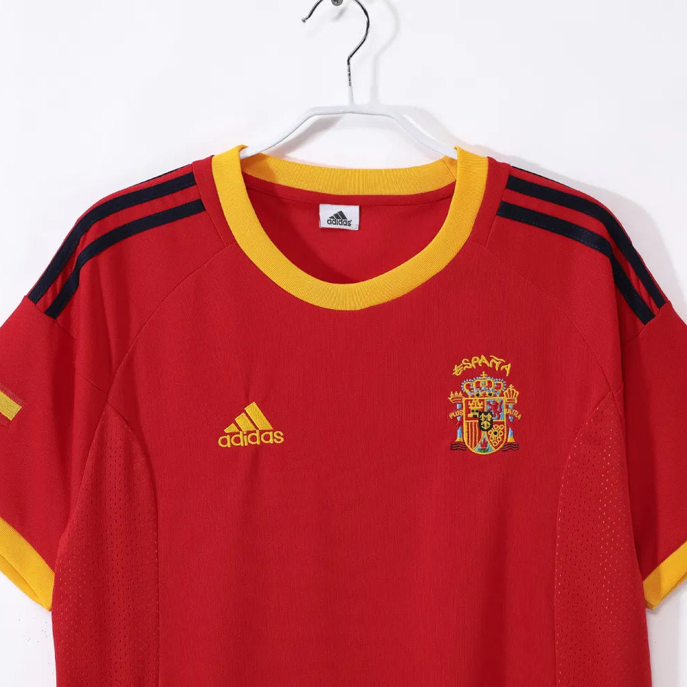 Spain Home Retro Shirt 2002 - Men