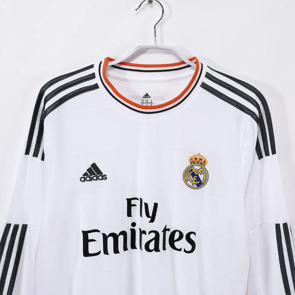 Maillot rétro domicile Real Madrid 2013/14 - Manches longues