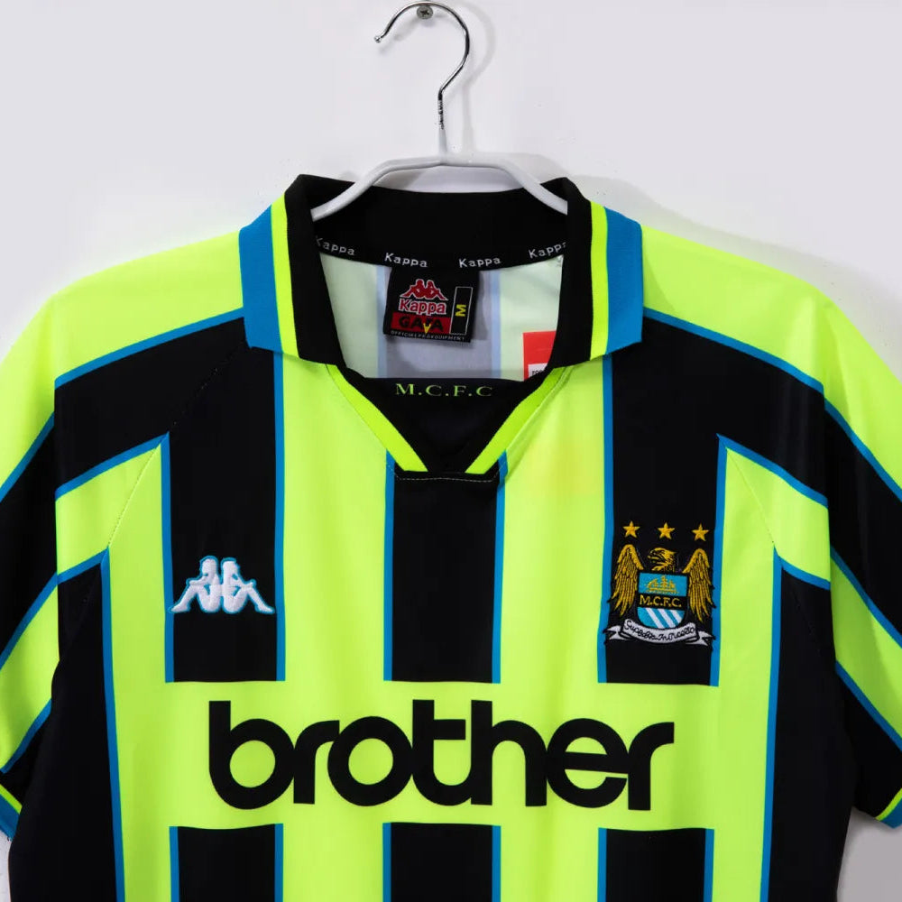 Maillot rétro extérieur Manchester City 1998/99 - Homme