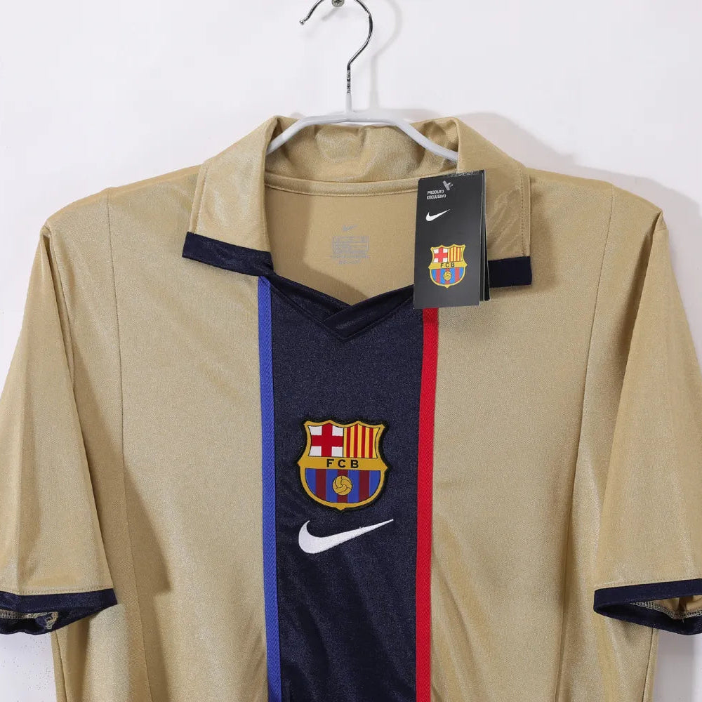 Maillot rétro extérieur Barcelone 2001/02 - Homme