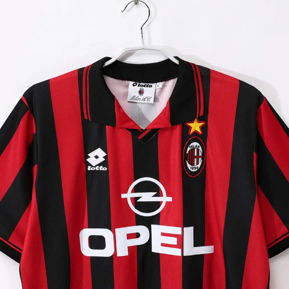 AC Milan 1996/97 Home Retro Shirt - Men