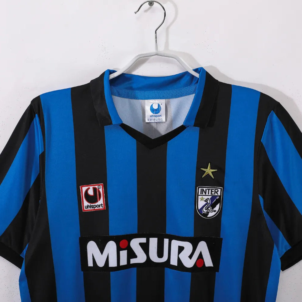 Maillot rétro domicile Inter Milan 1988/90 - Homme
