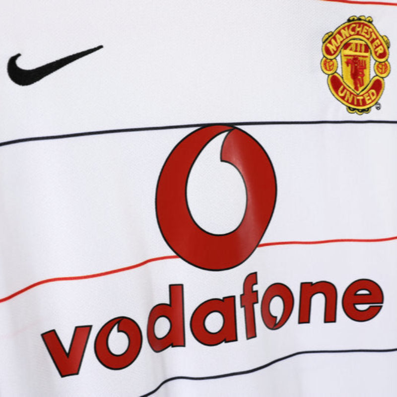 Camiseta Retro Manchester United Segunda Equipación 2003 - Hombre
