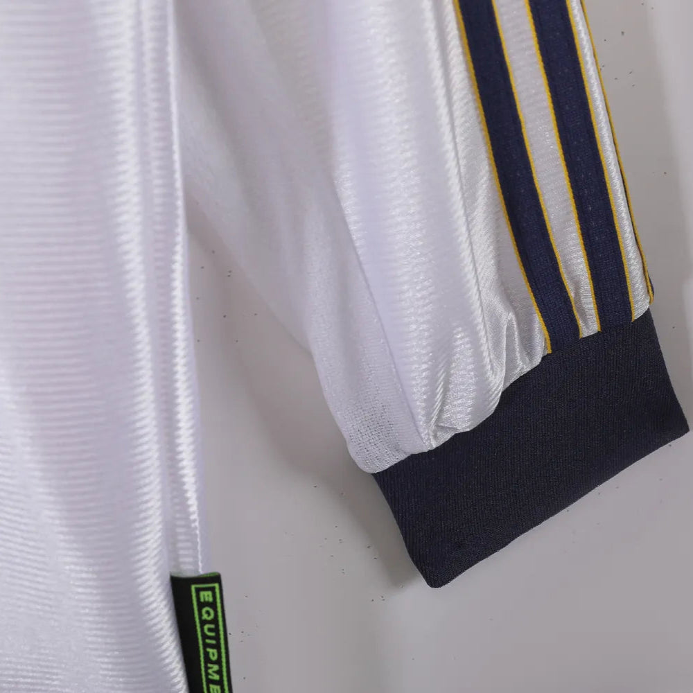 Maillot rétro domicile Real Madrid 1999/00 - Manches longues