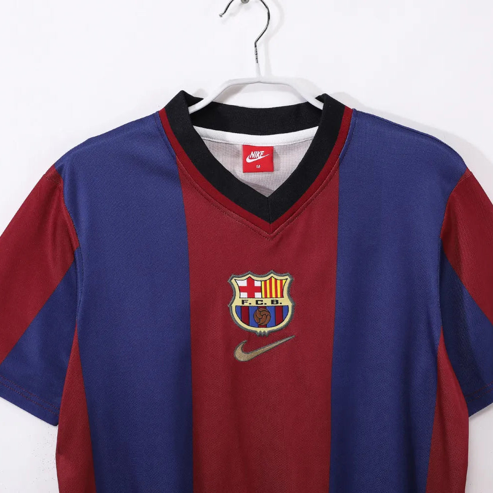 Camiseta Retro Barcelona Primera Equipación 1998/99 – Hombre
