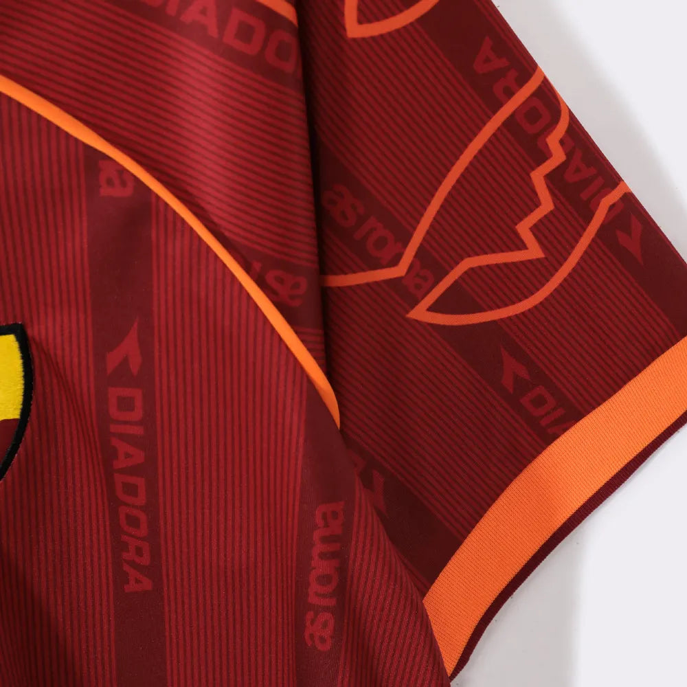 Maillot rétro domicile AS Roma 1999/2000 – Homme