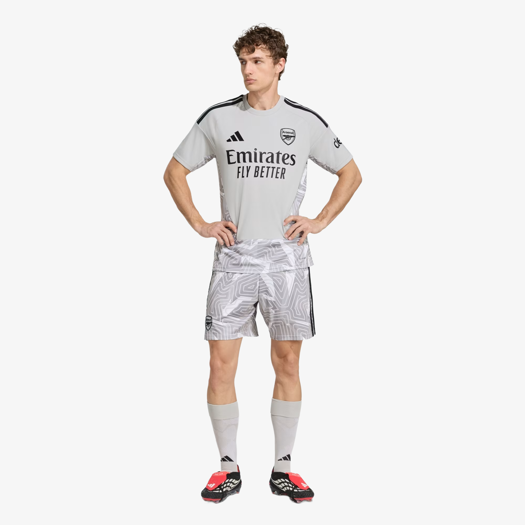 Arsenal Torwarttrikot 2026/27 Grau – Herren