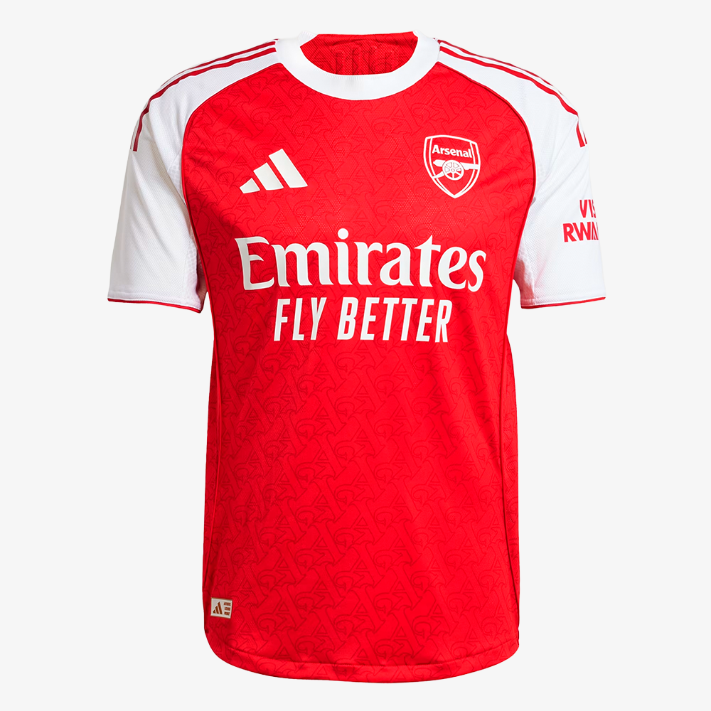 Authentic Arsenal Home Shirt 2025/26 - Men's