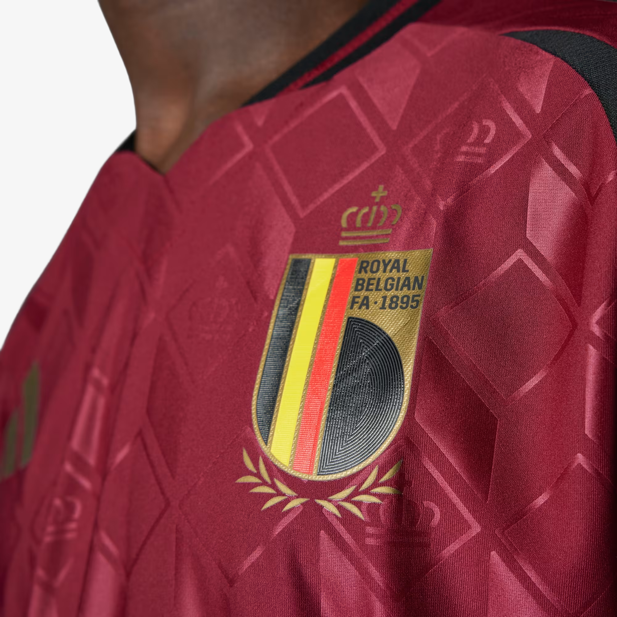 Autentica maglia Home Belgio 2024 - Uomo