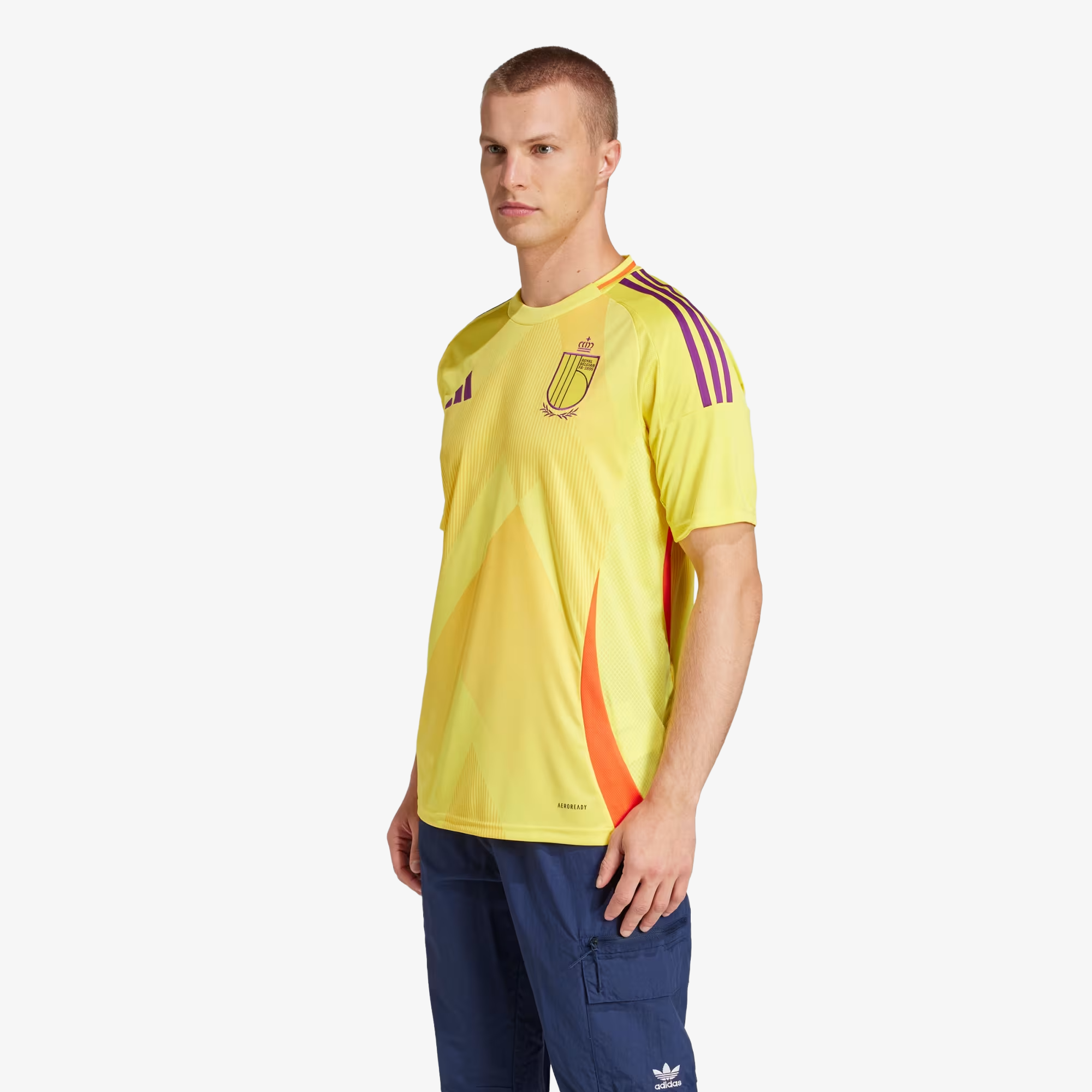 Camiseta Bélgica Segunda Equipación Selección Femenina 2025 - Hombre
