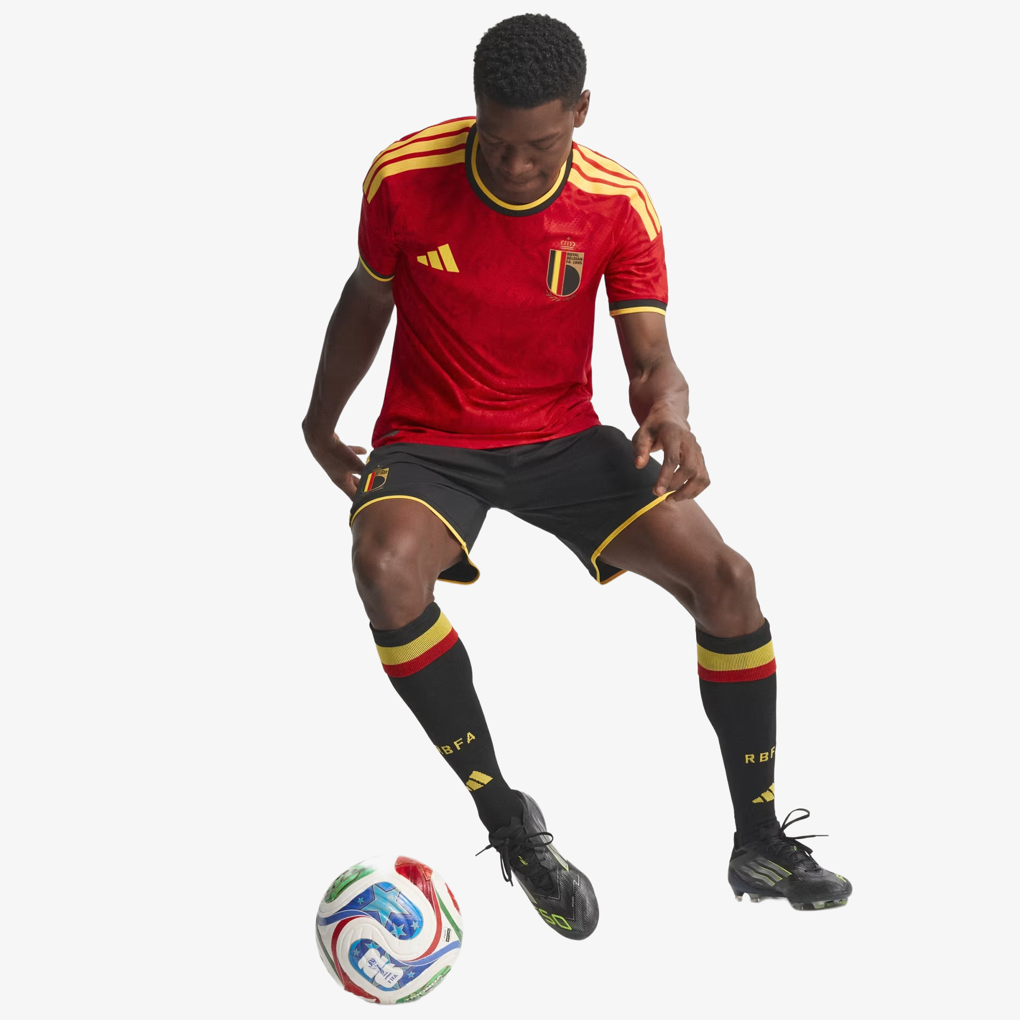Maillot domicile authentique de la Belgique 2025/26 - Homme