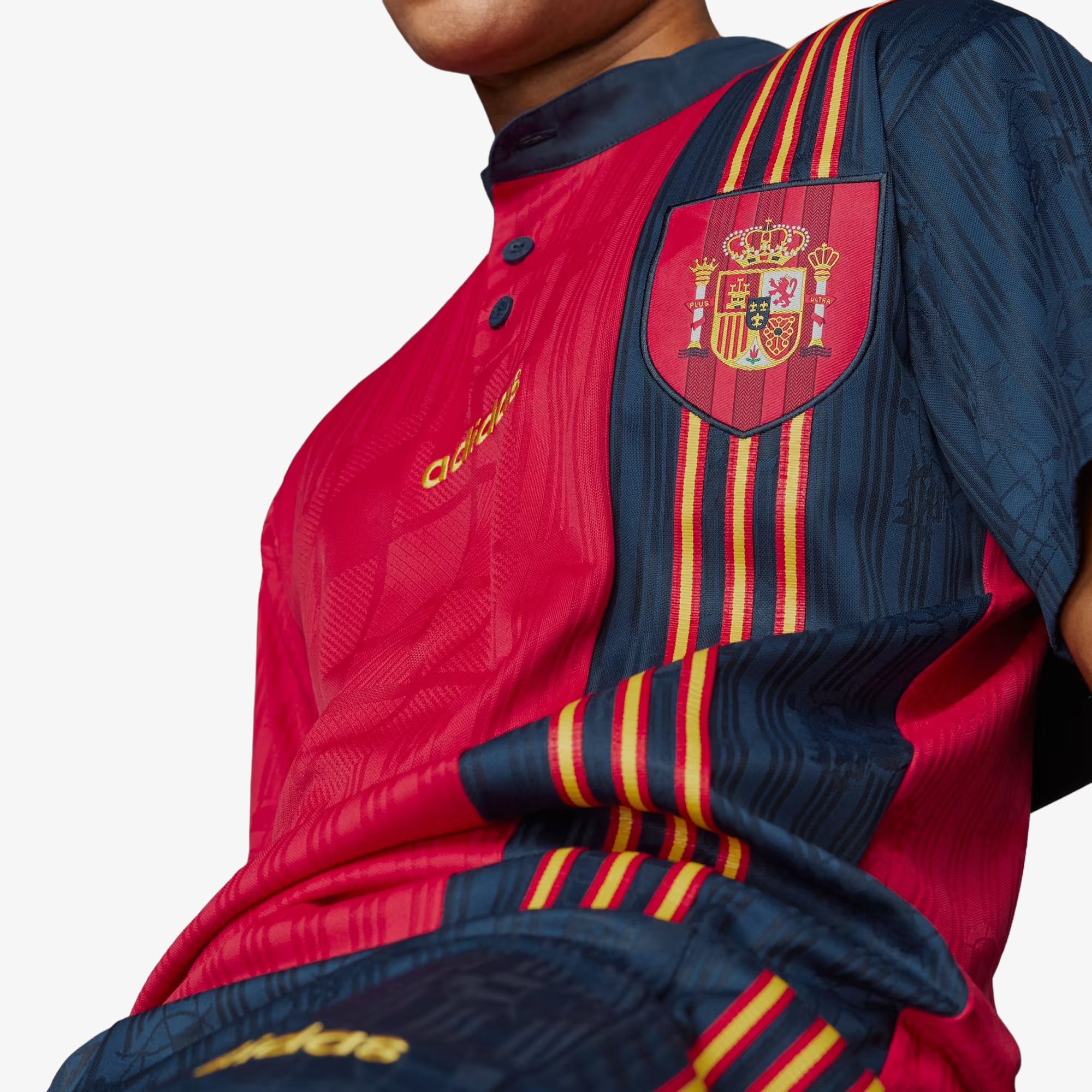 Camiseta Retro España Primera Equipación 1996 - Hombre