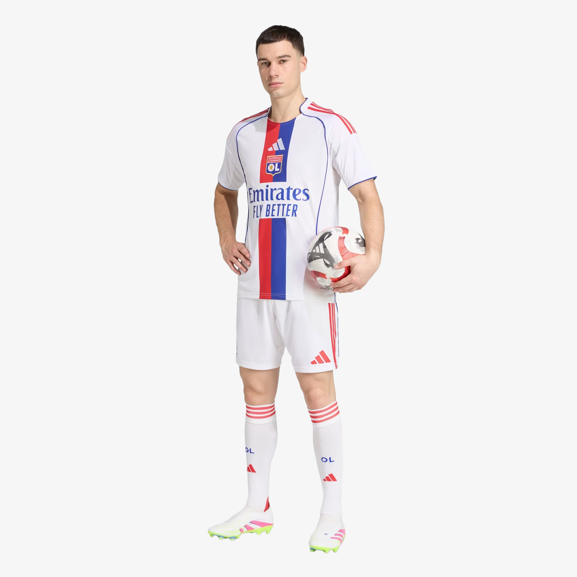 Camiseta Olympique de Lyon Primera Equipación 2025/26 - Hombre