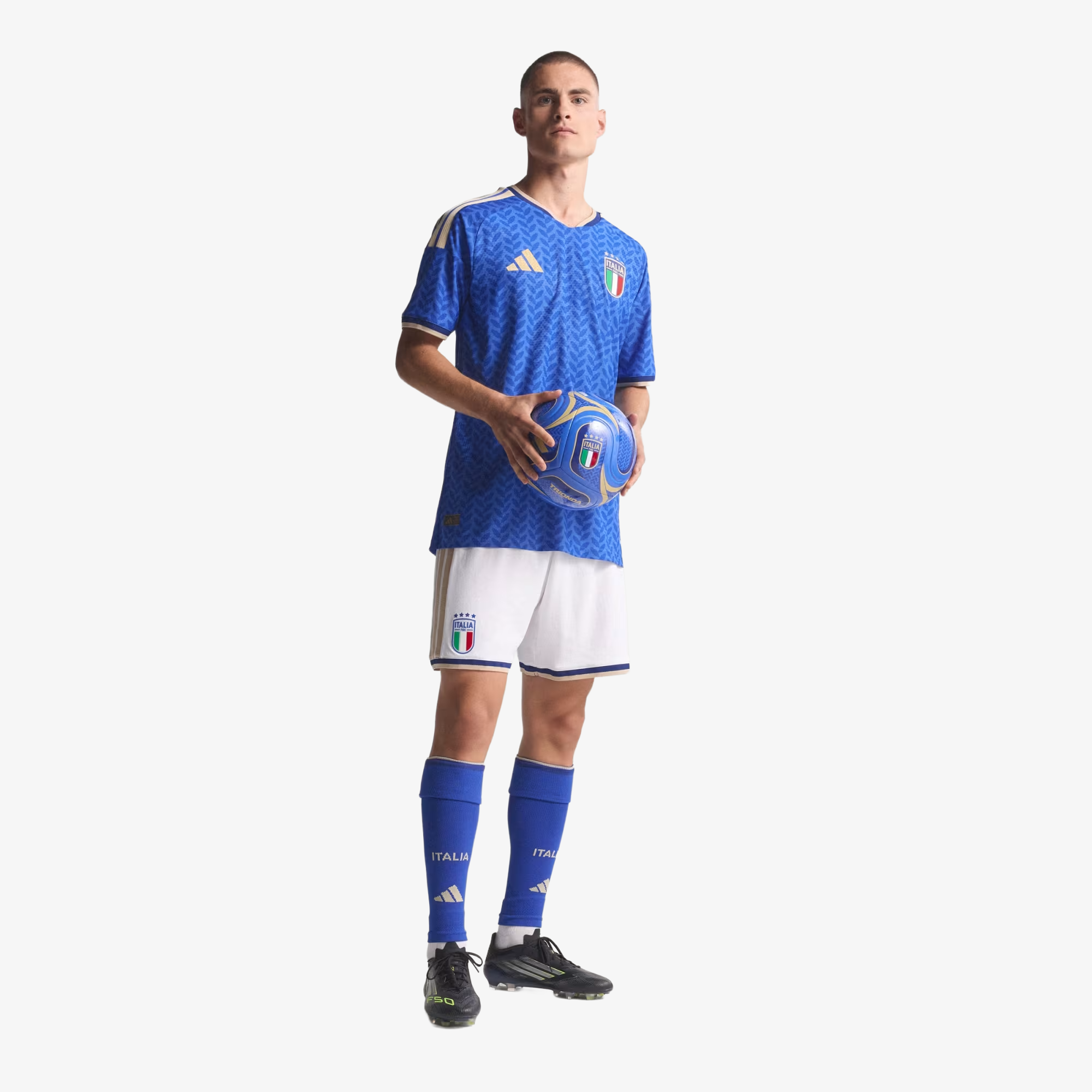 Maillot domicile authentique Italie 2025/26 - Homme