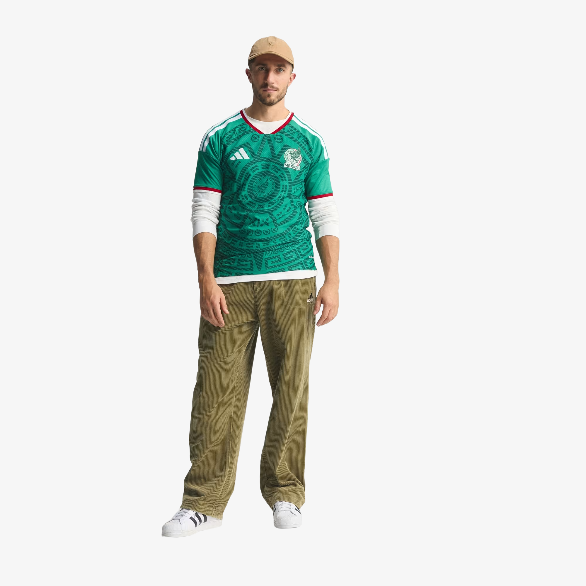 Maillot domicile authentique du Mexique 2025/26 - Homme