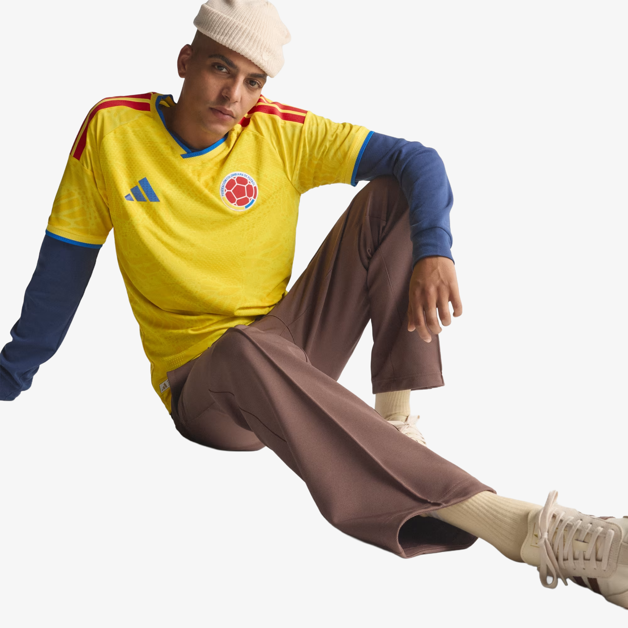 Maillot domicile authentique de la Colombie 2025/26 - Homme