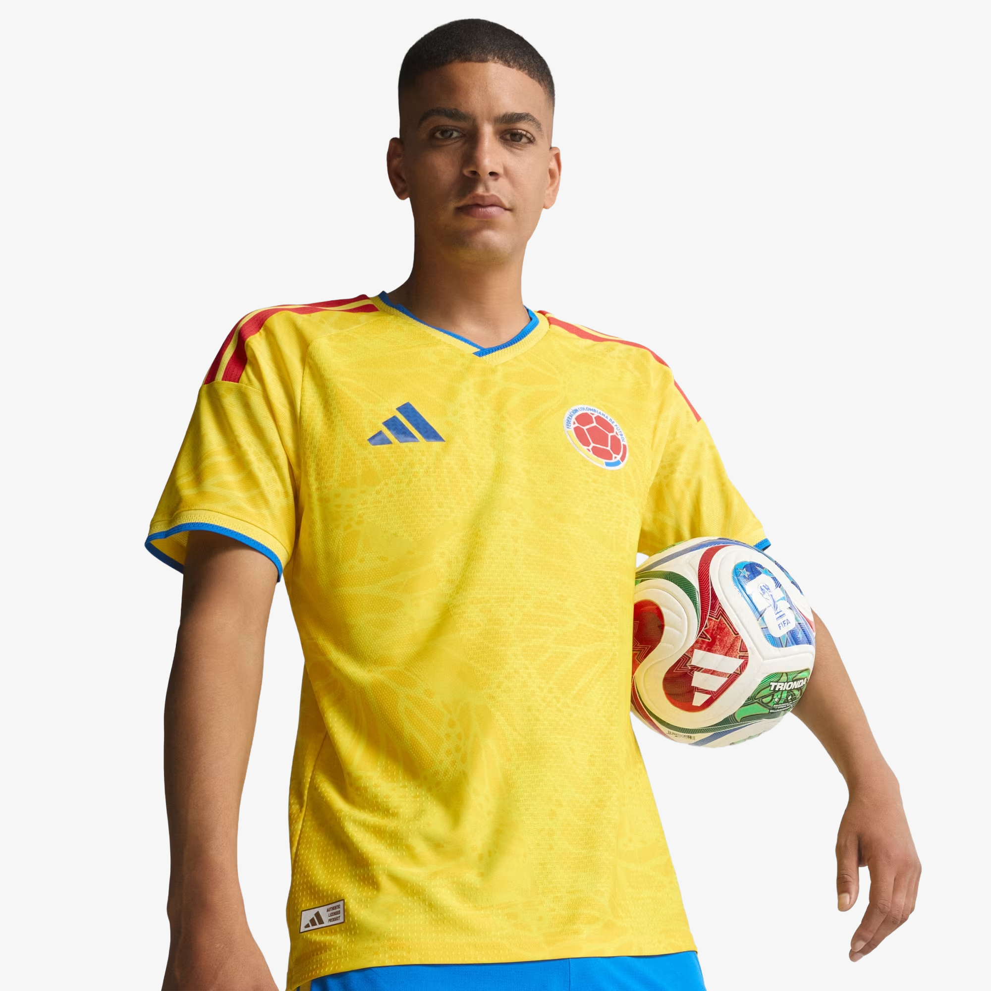 Maillot domicile authentique de la Colombie 2025/26 - Homme