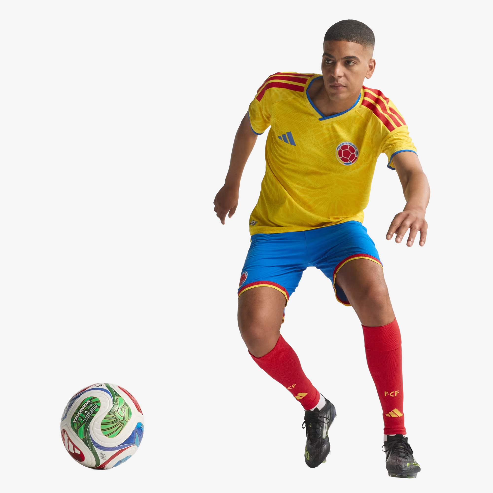 Maillot domicile authentique de la Colombie 2025/26 - Homme