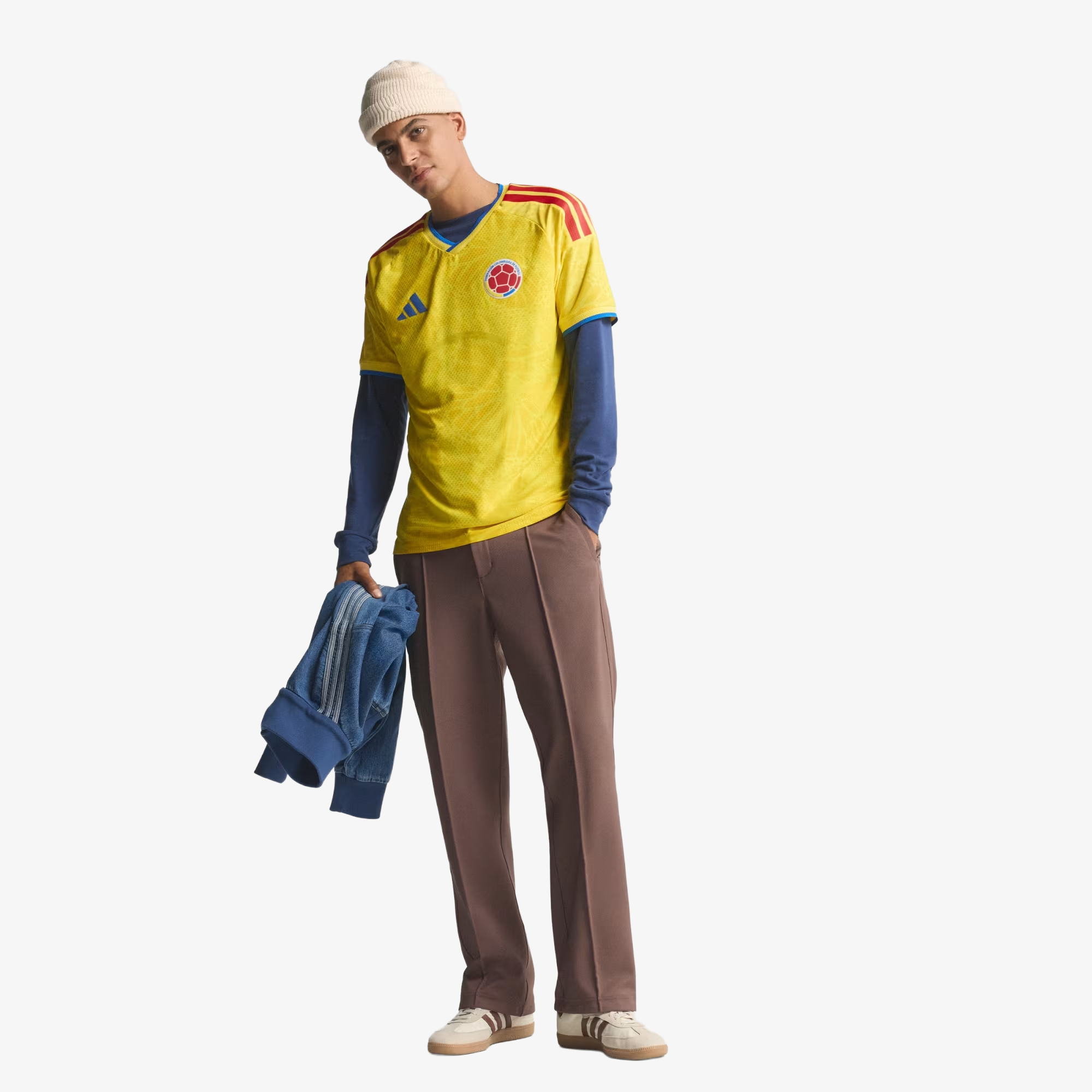 Maillot domicile authentique de la Colombie 2025/26 - Homme