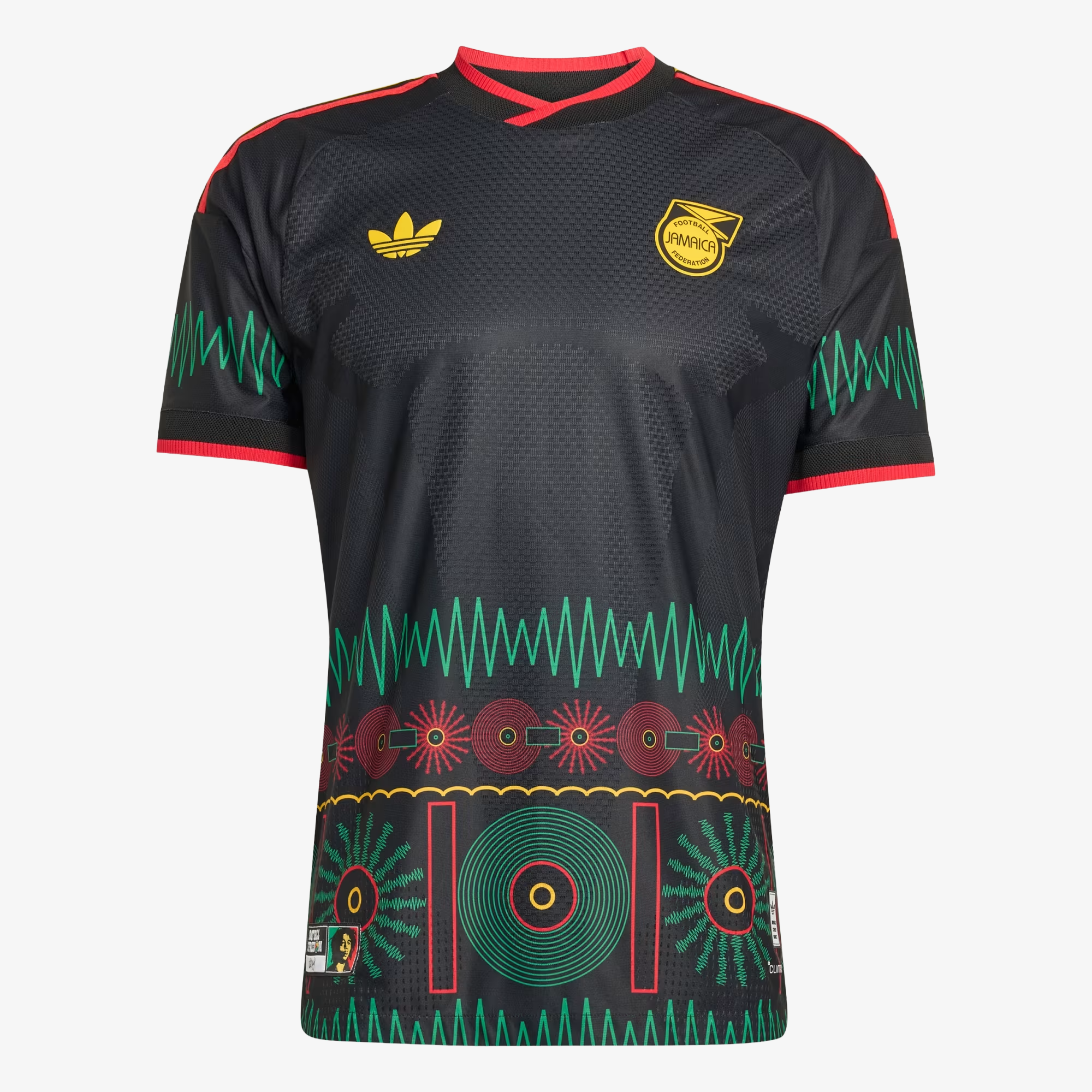 Autêntica camisa alternativa Jamaica X Bob Marley 2026 - masculina