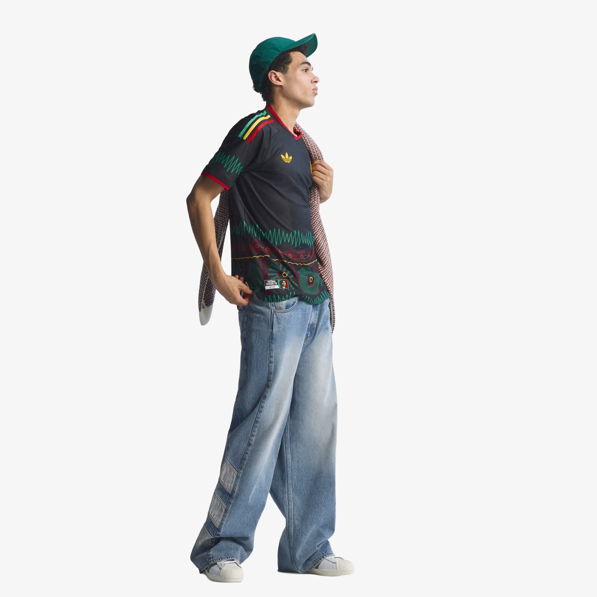 Autêntica camisa alternativa Jamaica X Bob Marley 2026 - masculina