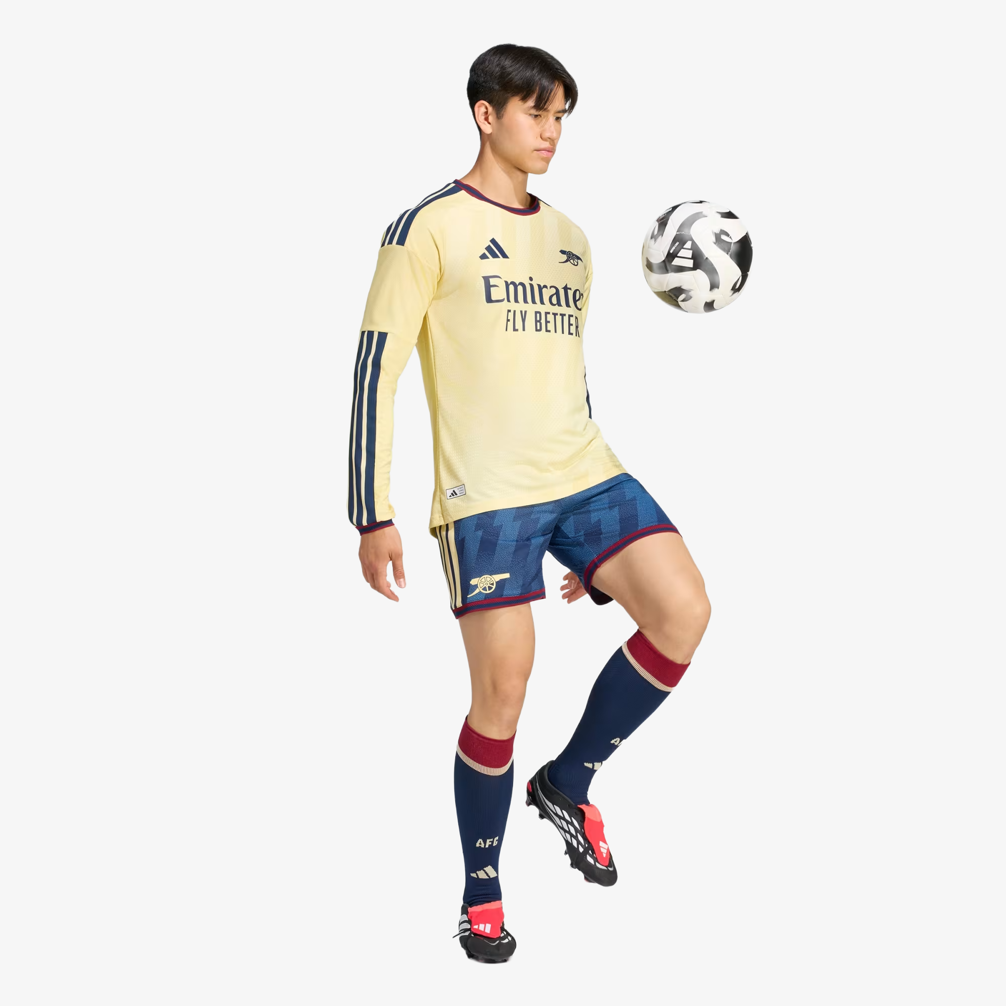 Authentisches Arsenal-Ausweichtrikot 2026/27 – Langarm
