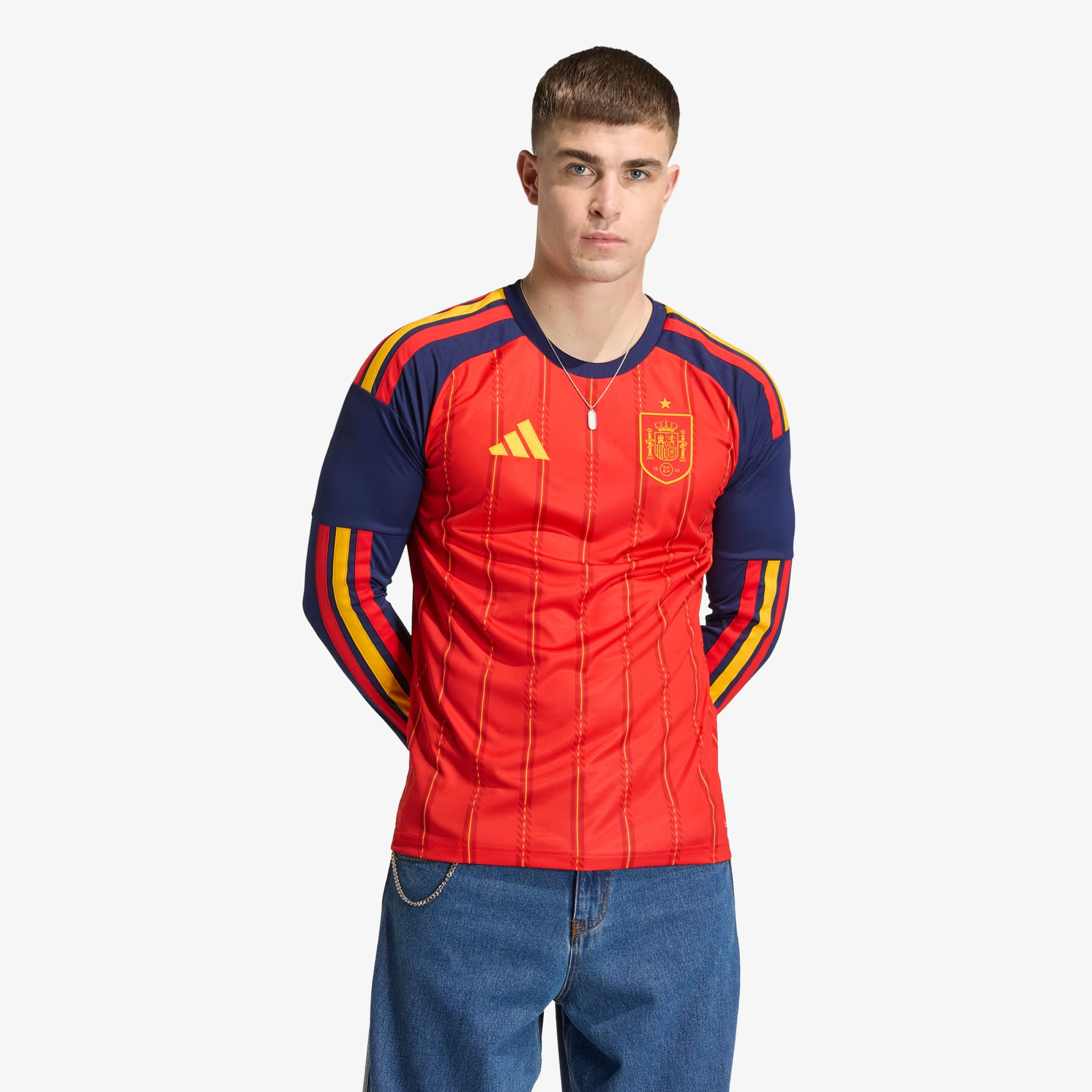 Maillot domicile Espagne 2025/26 - Manches longues