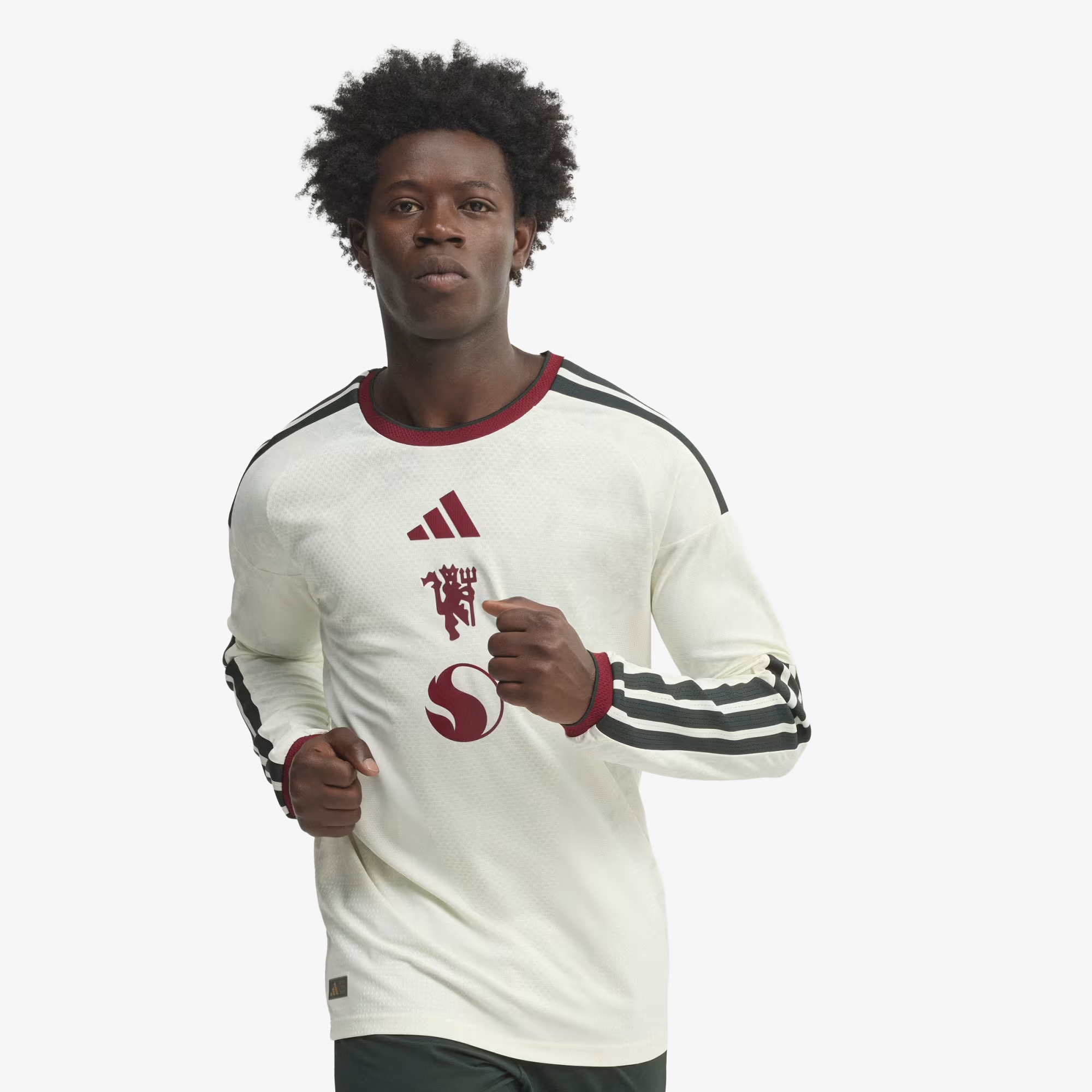 Authentisches Ausweichtrikot 2026/27 von Manchester United – Langarm