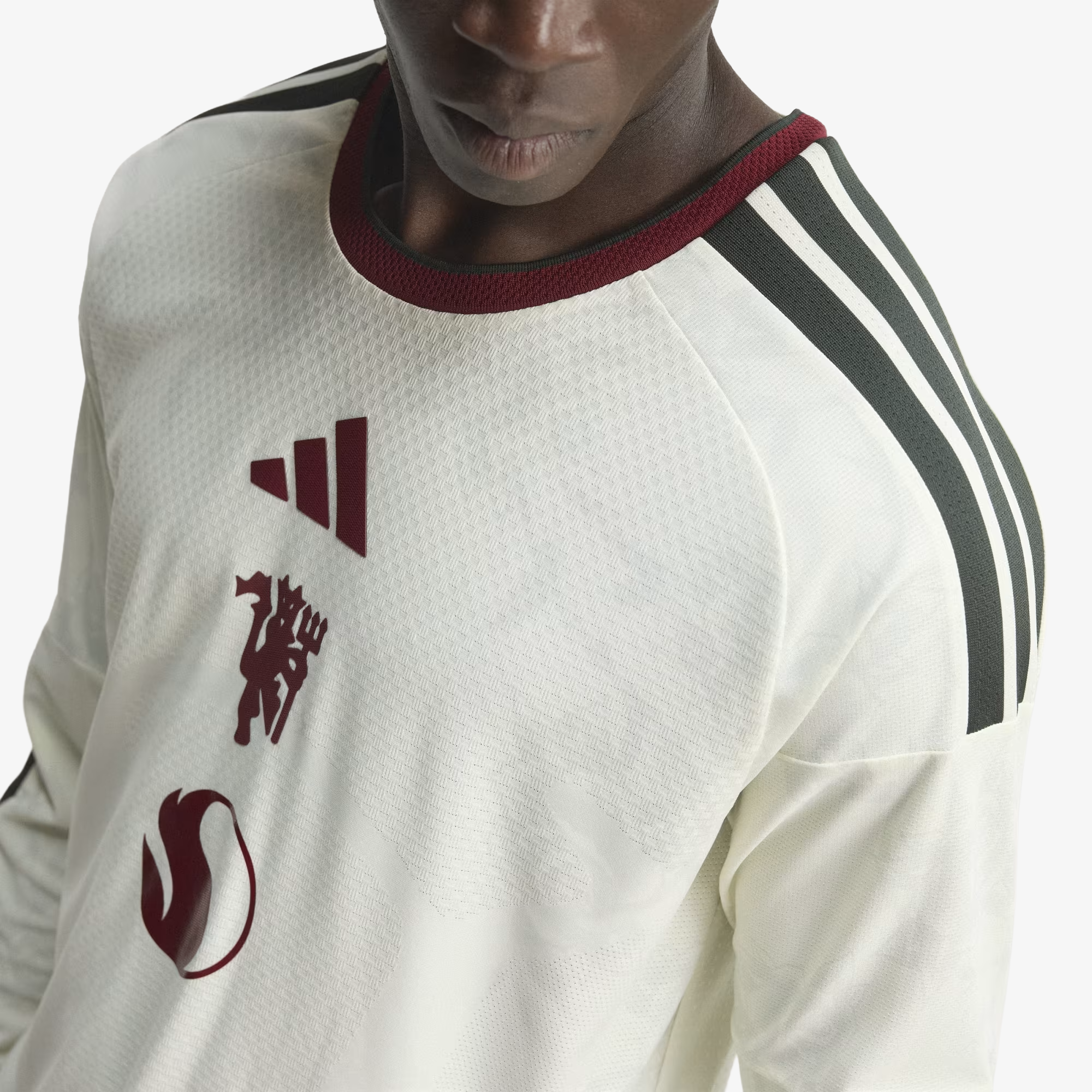 Authentisches Ausweichtrikot 2026/27 von Manchester United – Langarm