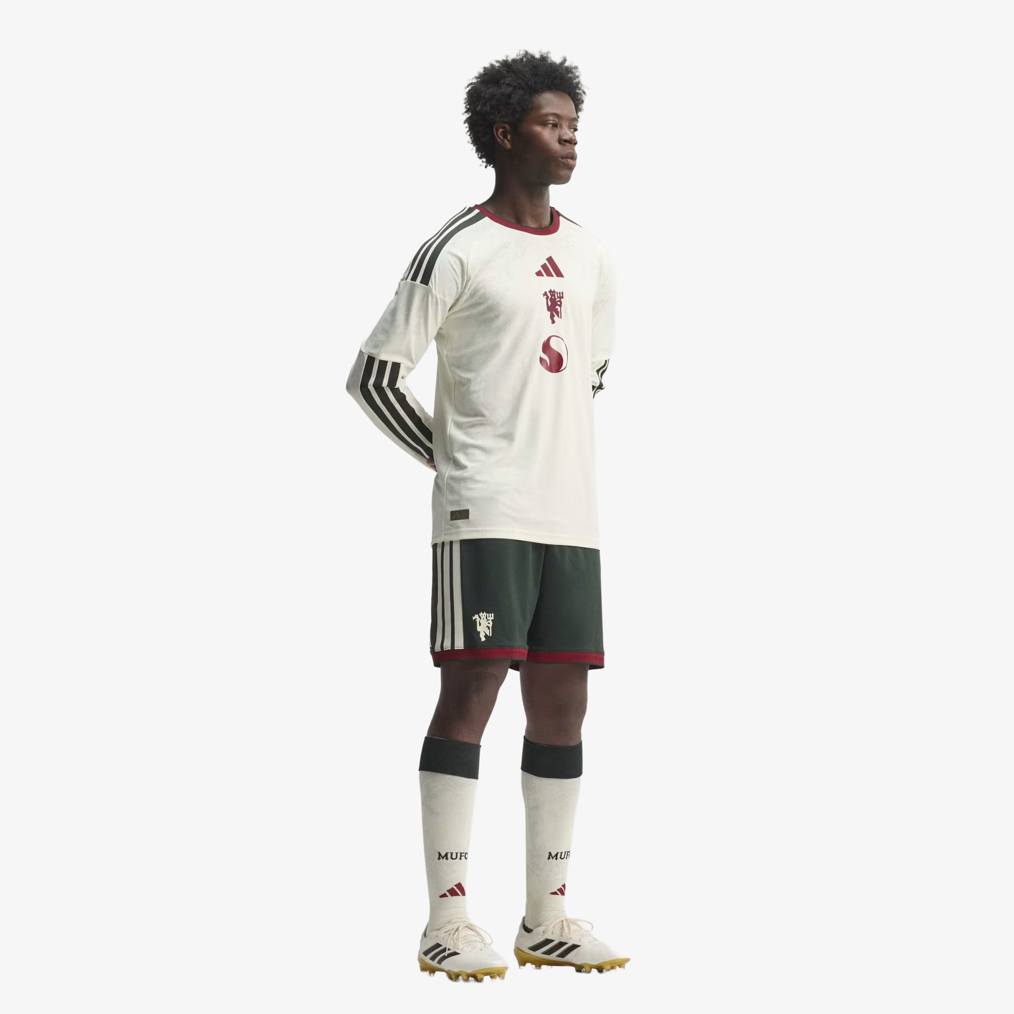 Authentisches Ausweichtrikot 2026/27 von Manchester United – Langarm