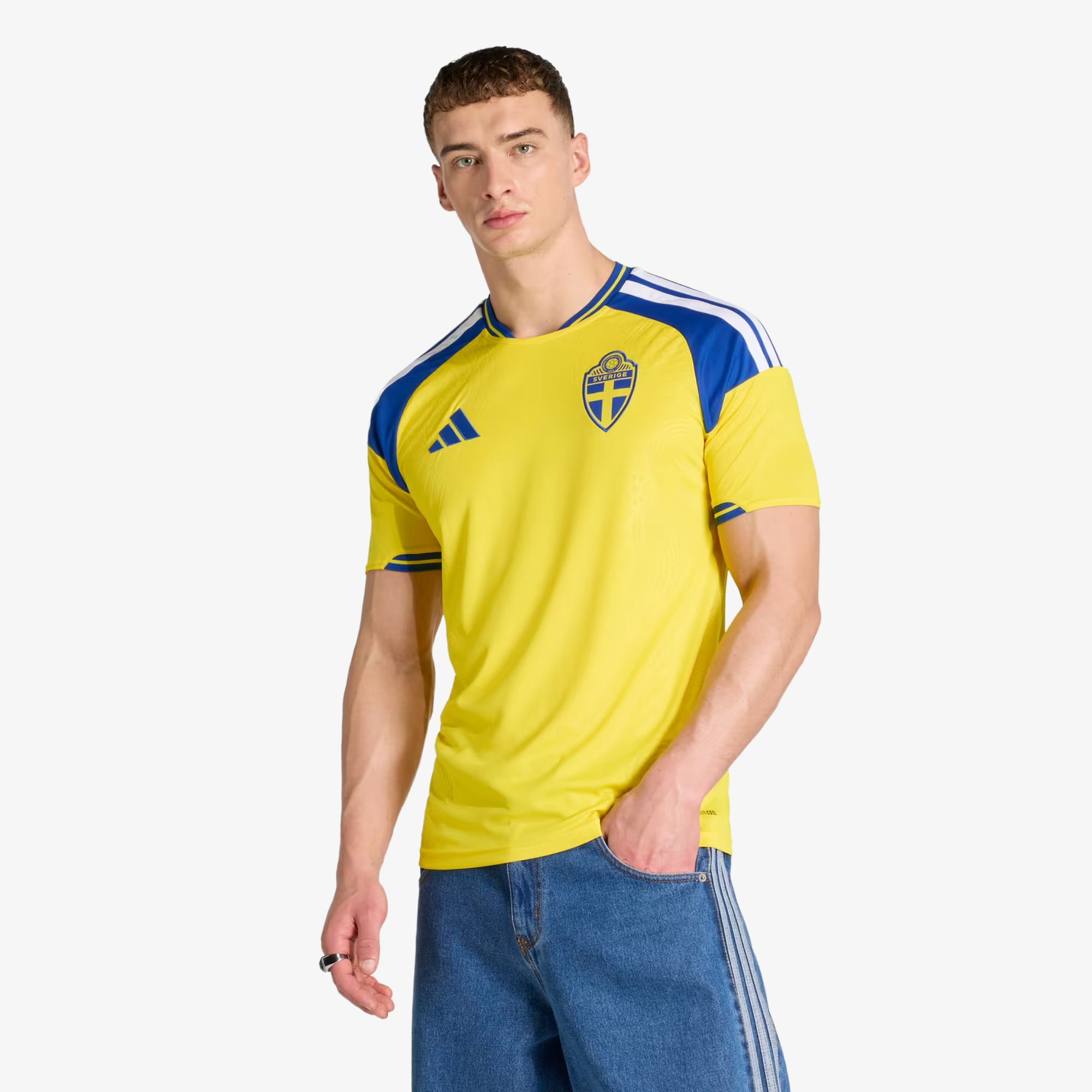 Maillot domicile Suède 2025/26 - Homme