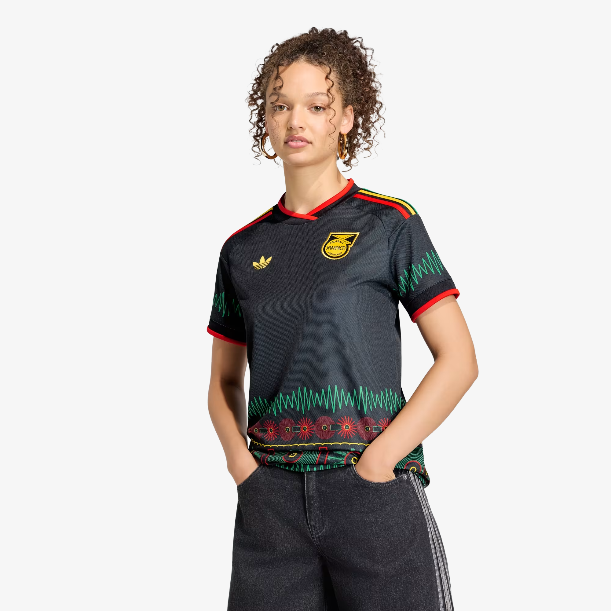 Camiseta Jamaica X Bob Marley Segunda Equipación 2026 - Mujer