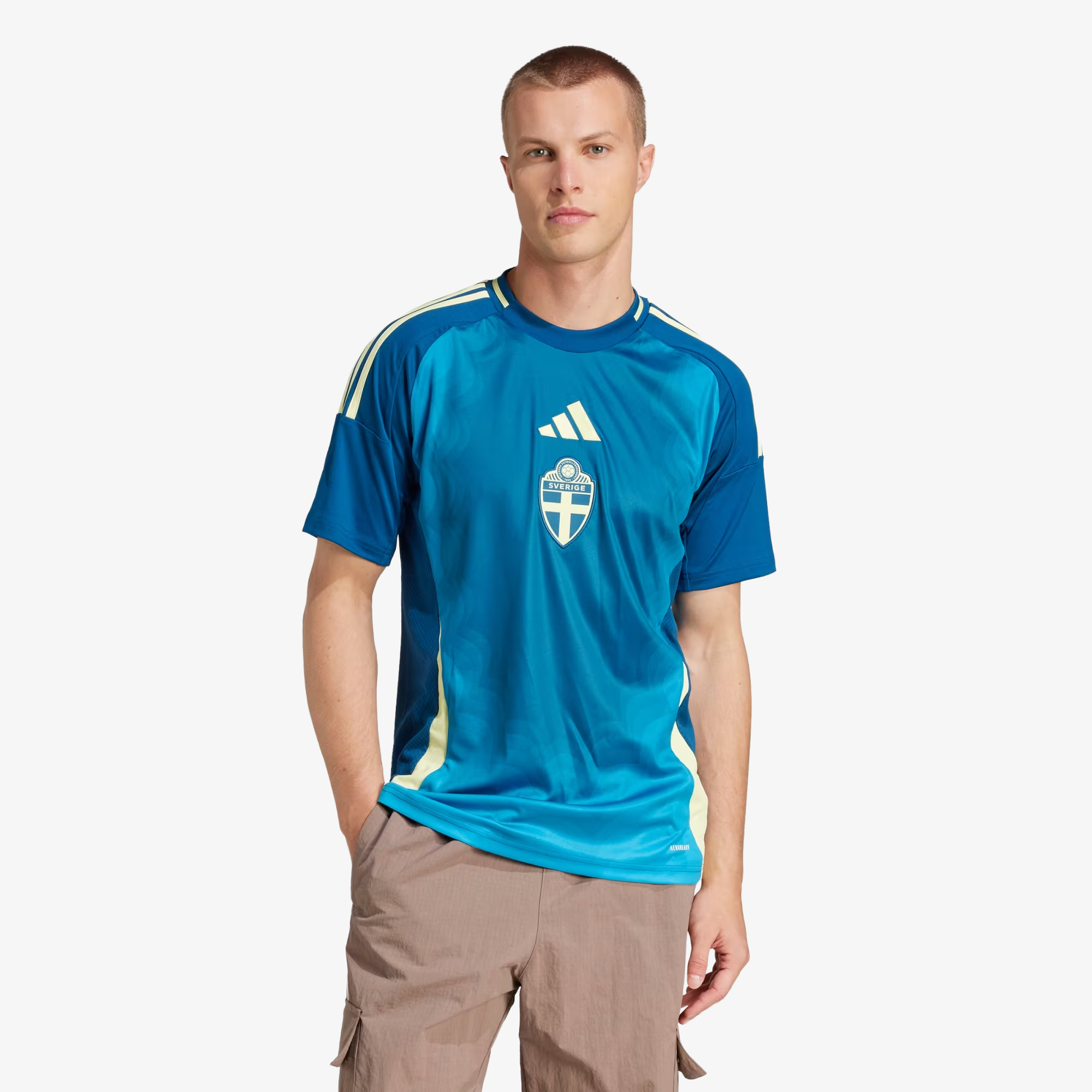 Camiseta Suecia Segunda Equipación Selección Femenina 2025 - Hombre