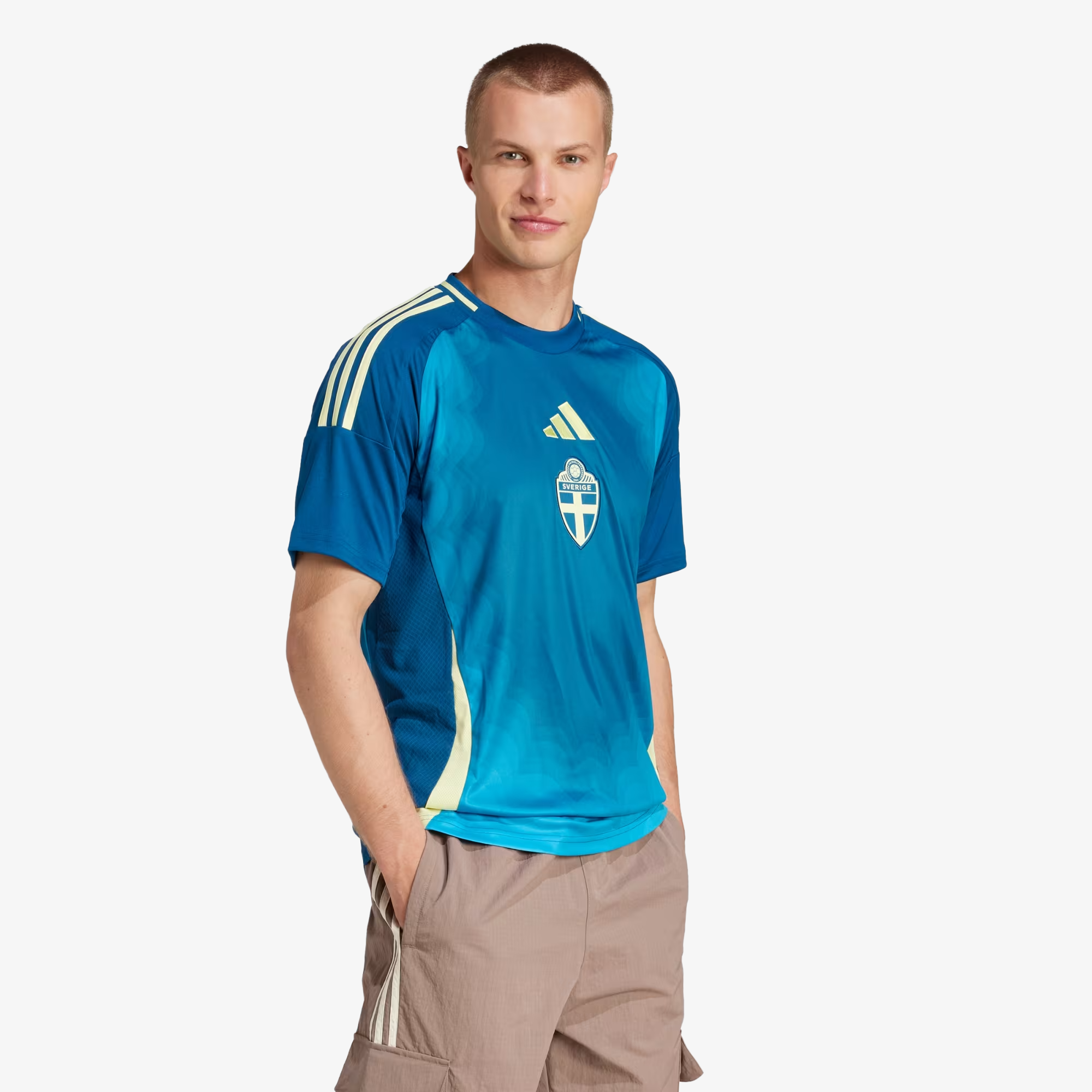 Camiseta Suecia Segunda Equipación Selección Femenina 2025 - Hombre