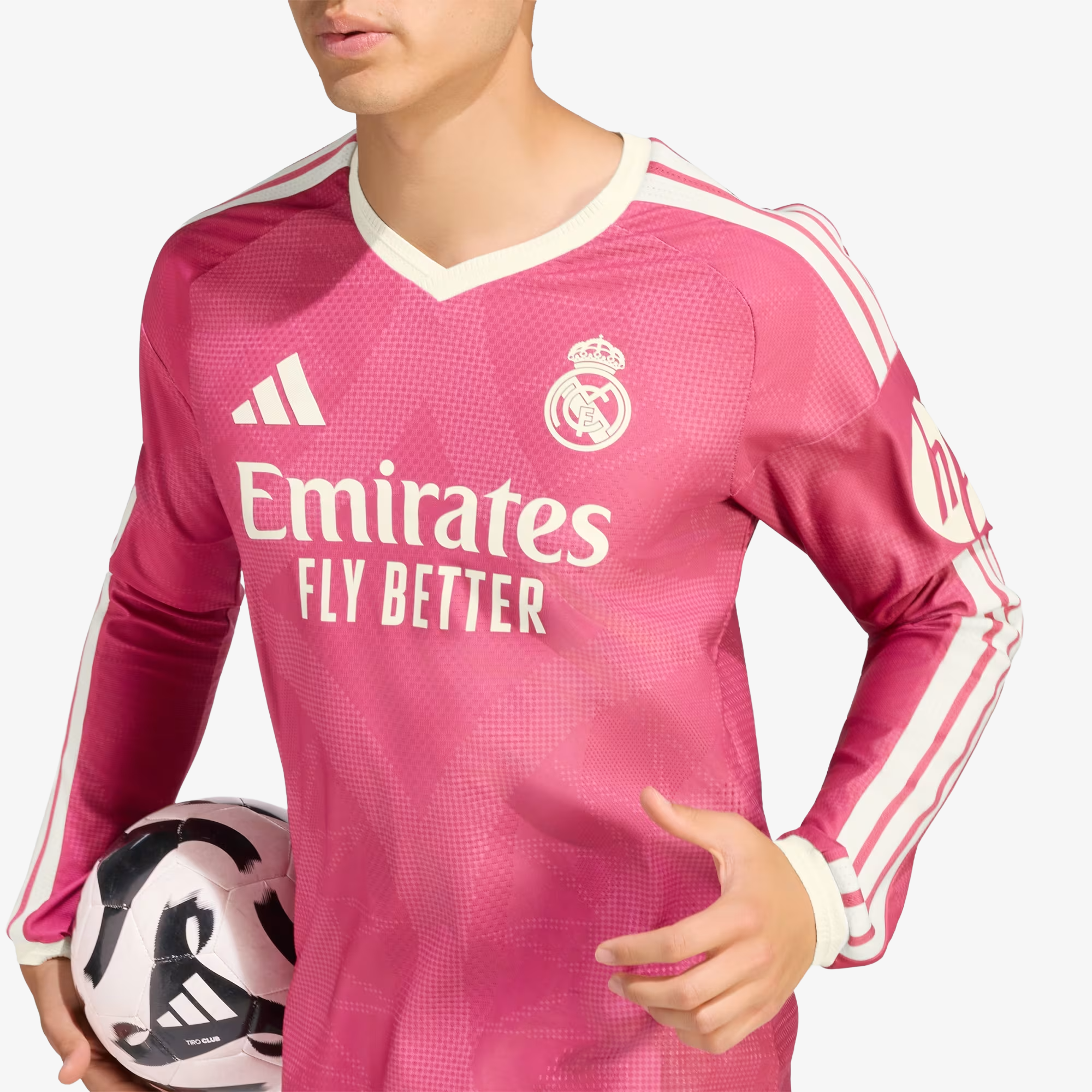 Real Madrid Authentisches Ausweichtrikot 2026/27 – Langarm