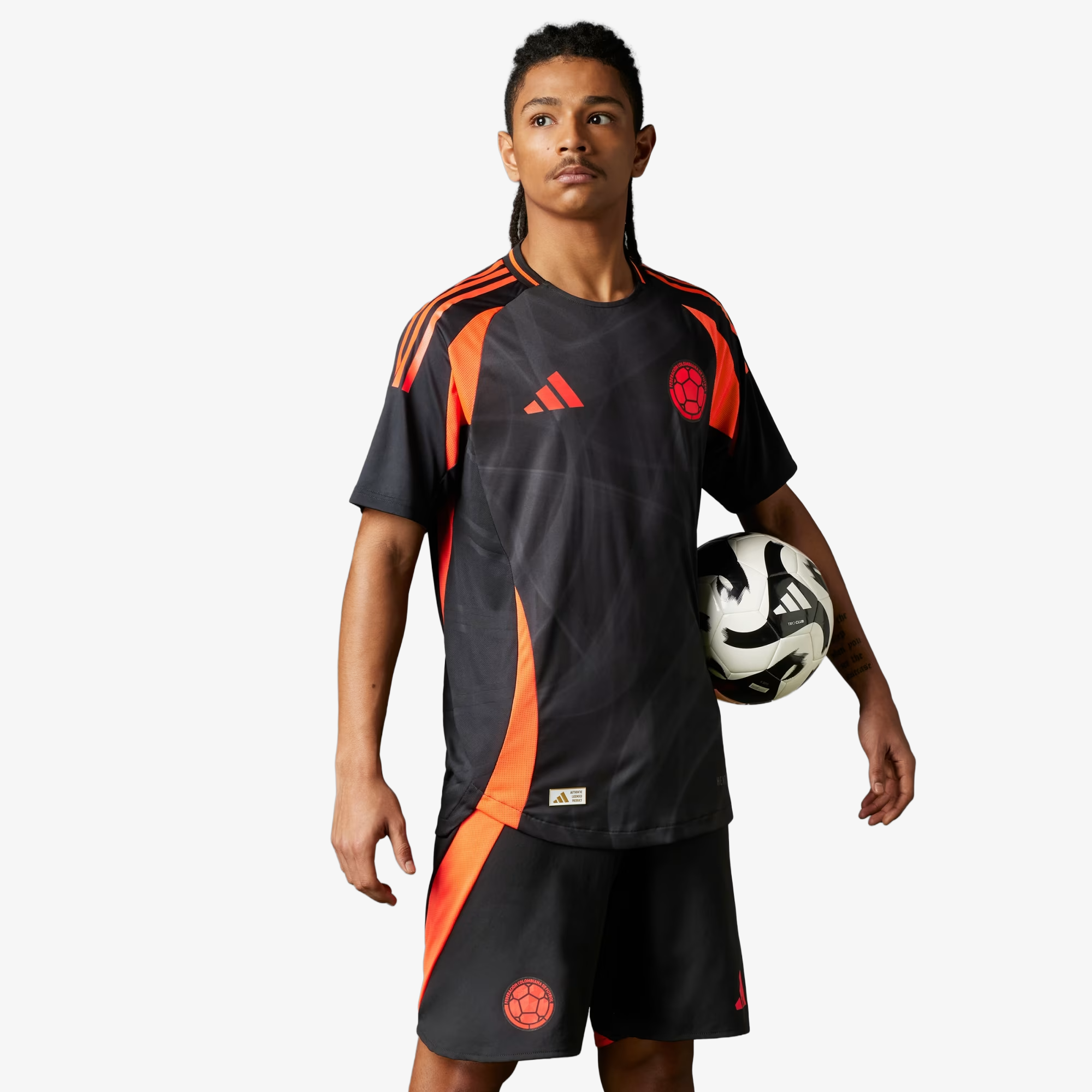 Maillot extérieur authentique de la Colombie 2024 - Homme