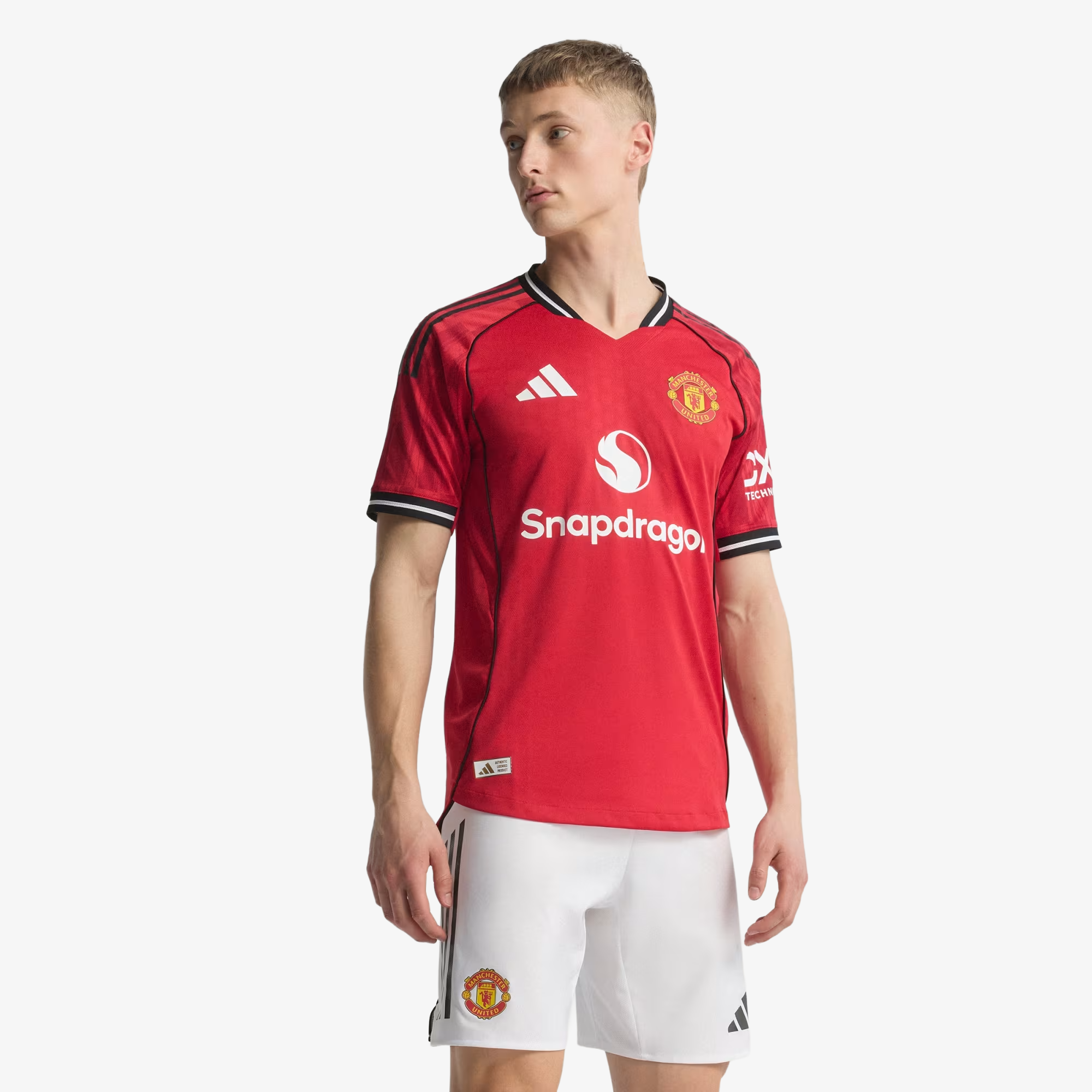 Camiseta Authentic Manchester United Primera Equipación 2025/26 - Hombre