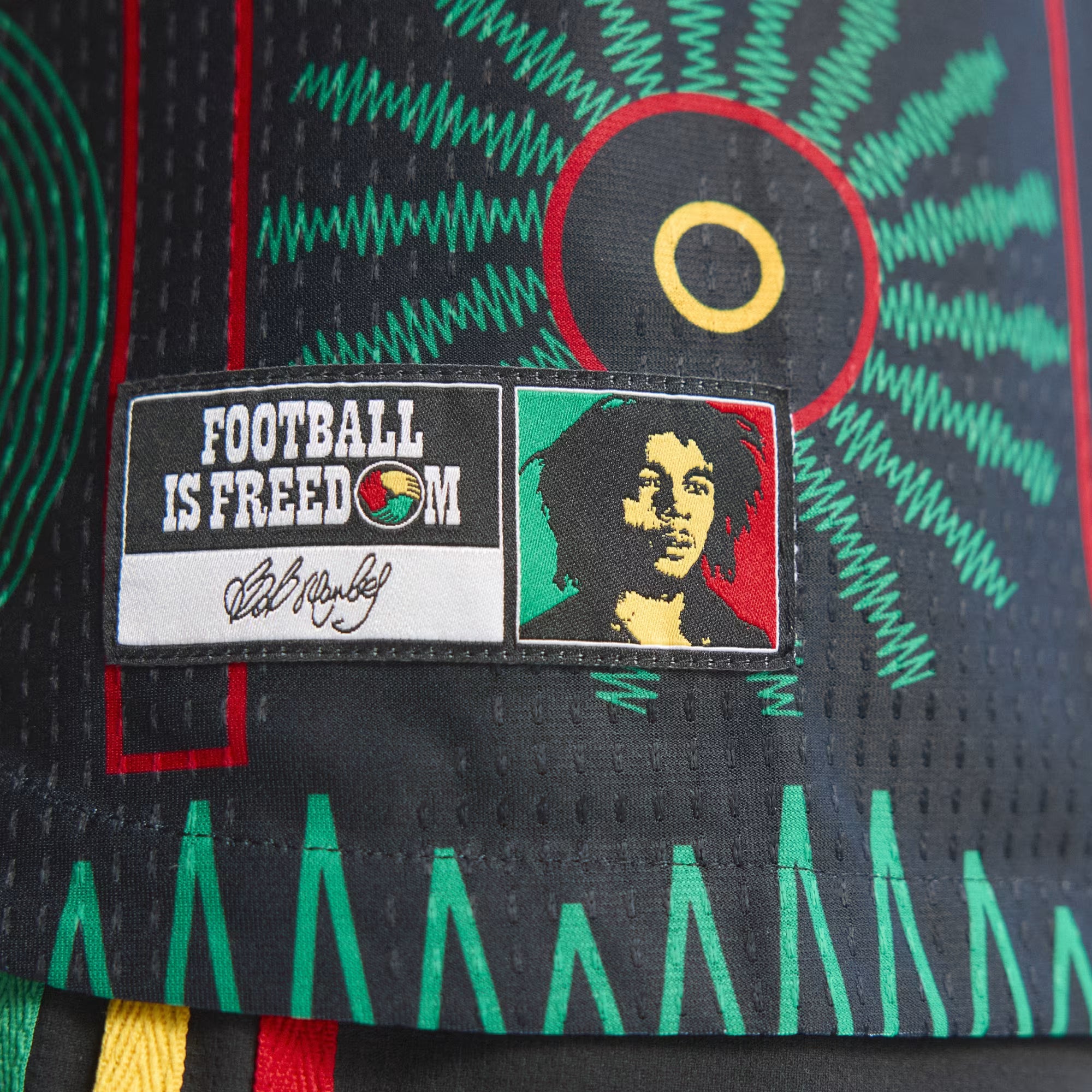 Autêntica camisa alternativa Jamaica X Bob Marley 2026 - masculina