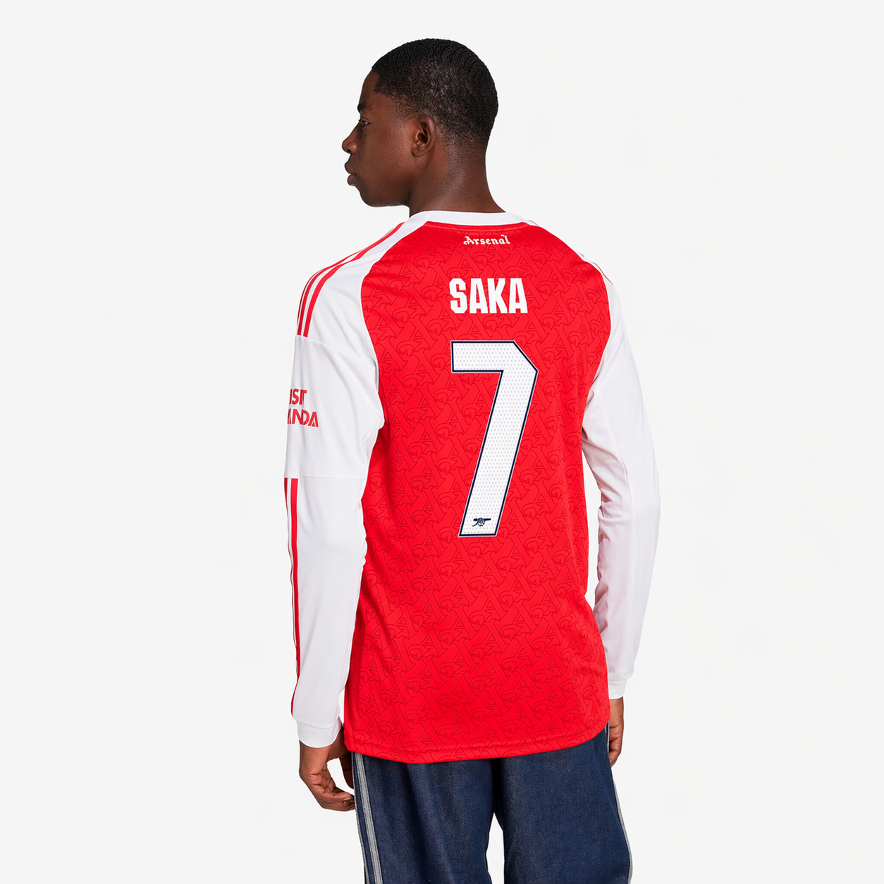 Arsenal Heim-Langarmtrikot 2025/26 – Saka #7