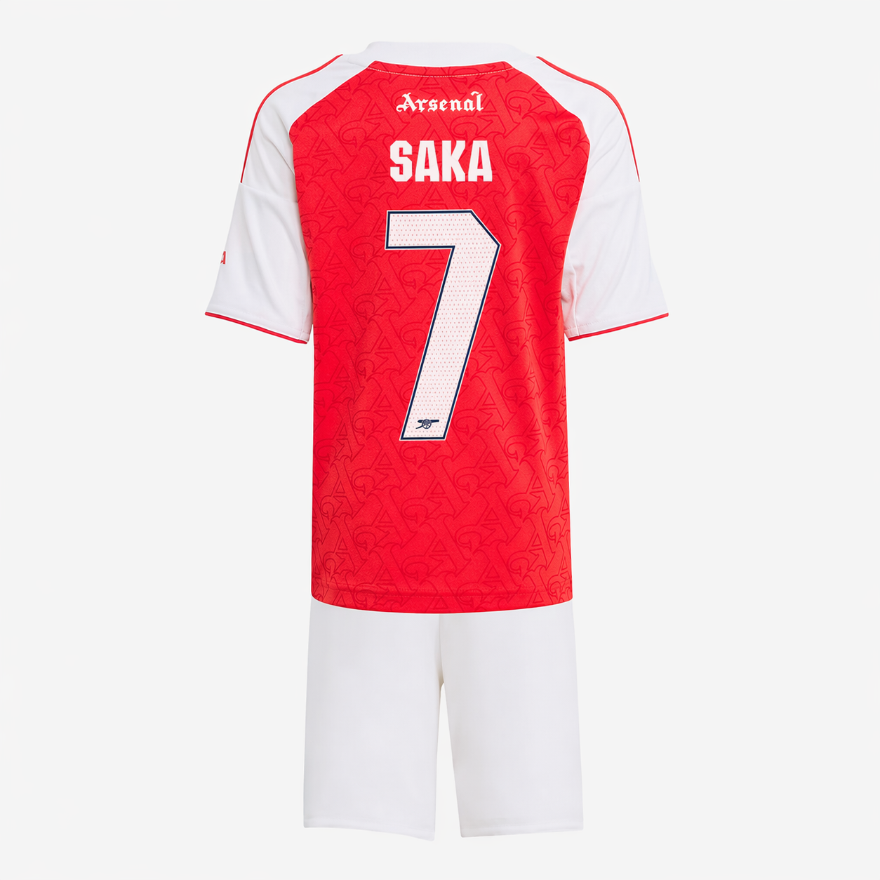Conjunto Niños Arsenal Primera Equipación 2025/26 - Saka #7