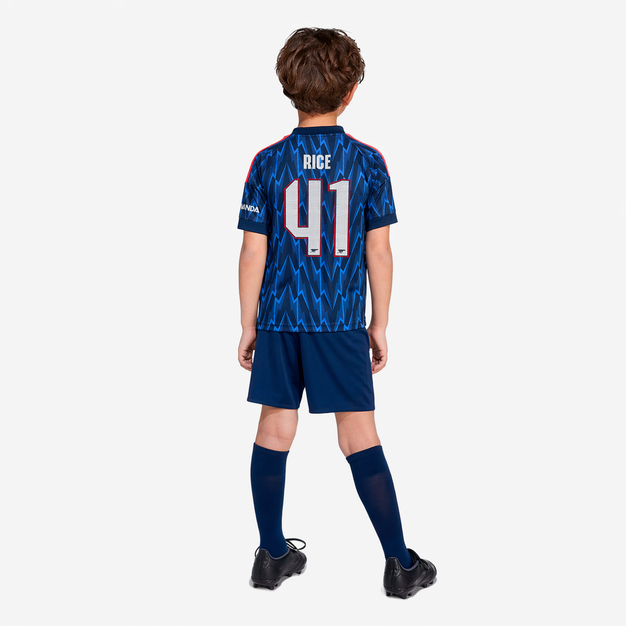 Conjunto Niños Arsenal Segunda Equipación 2025/26 - Rice #41