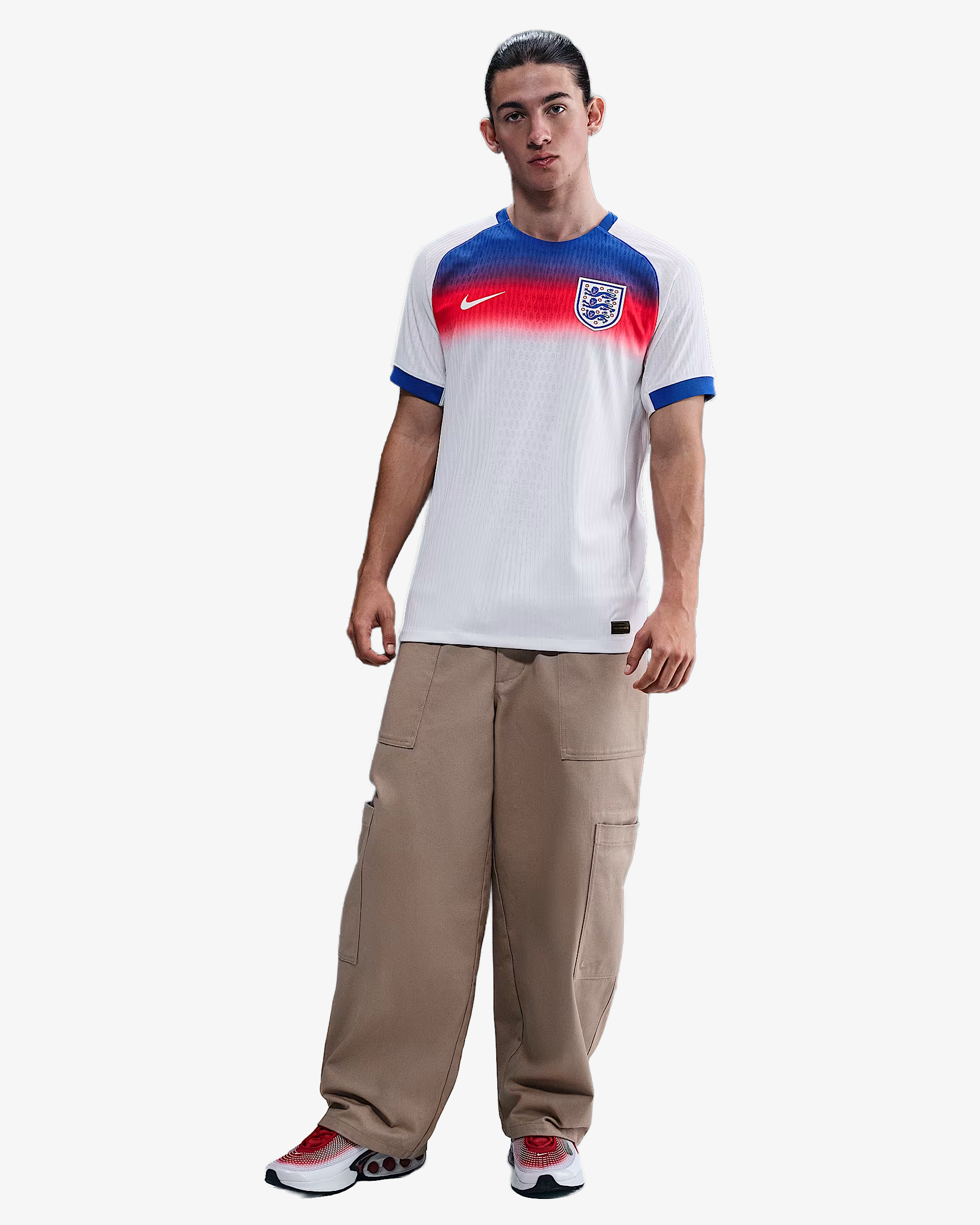 Camiseta Authentic Inglaterra Primera Equipación 2025/26 - Hombre