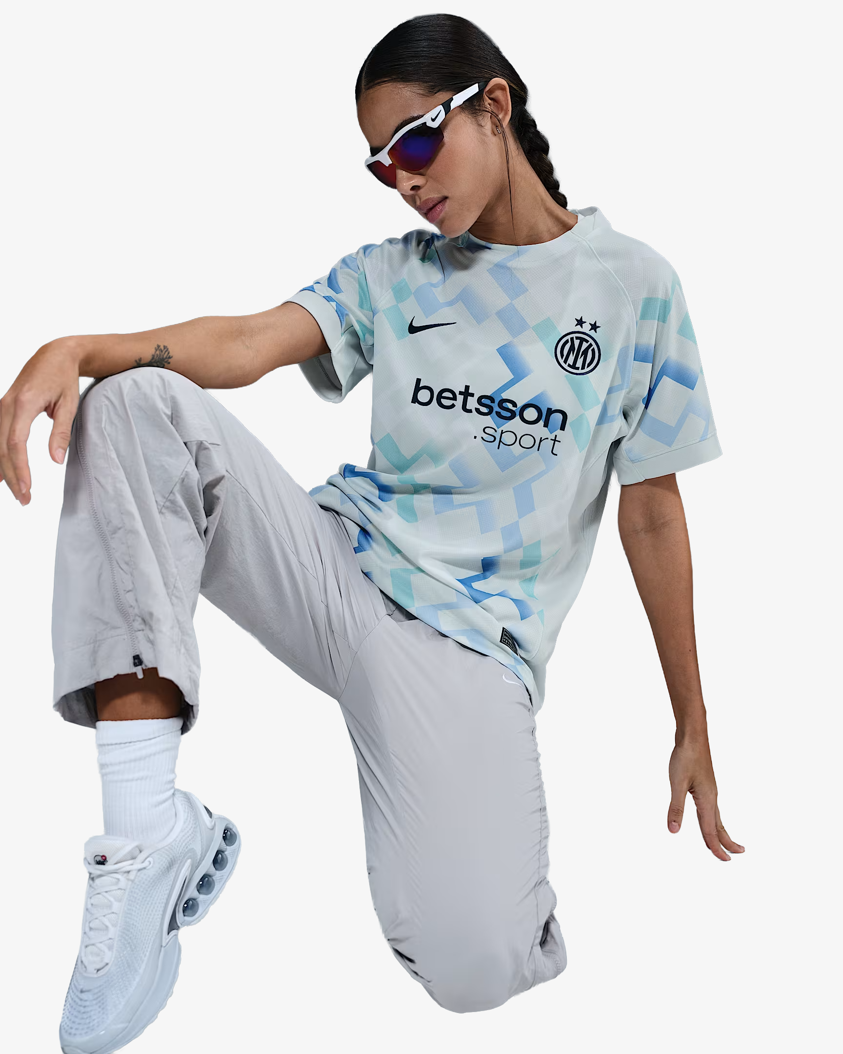 Camiseta Inter de Milán Segunda Equipación 2025/26 - Mujer