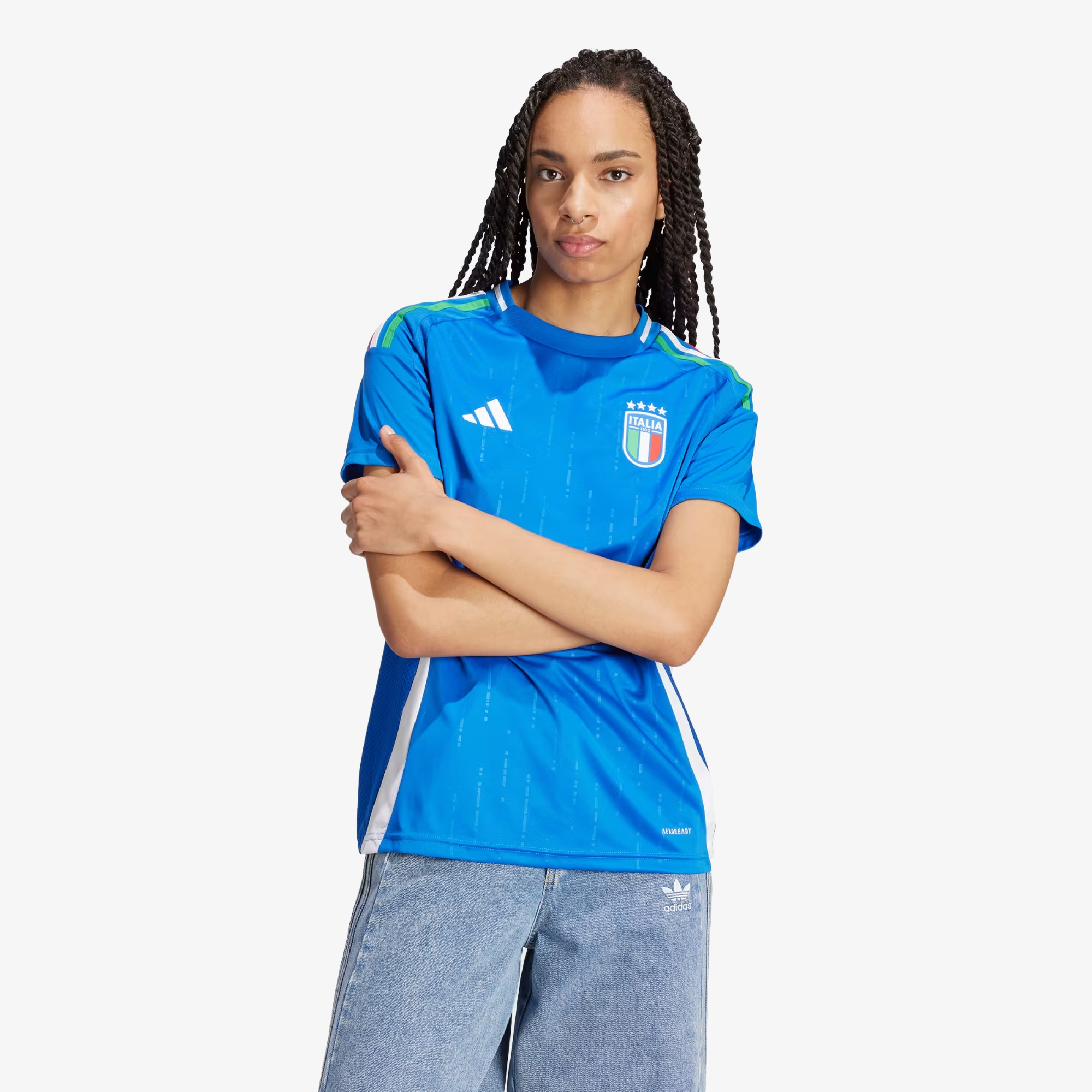 Camiseta Italia Primera Equipación 2024 - Mujer