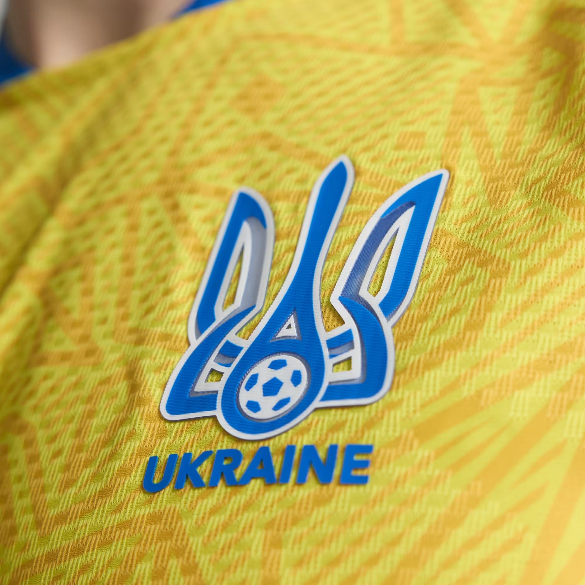 Maillot domicile authentique de l'Ukraine 2025/26 - Homme